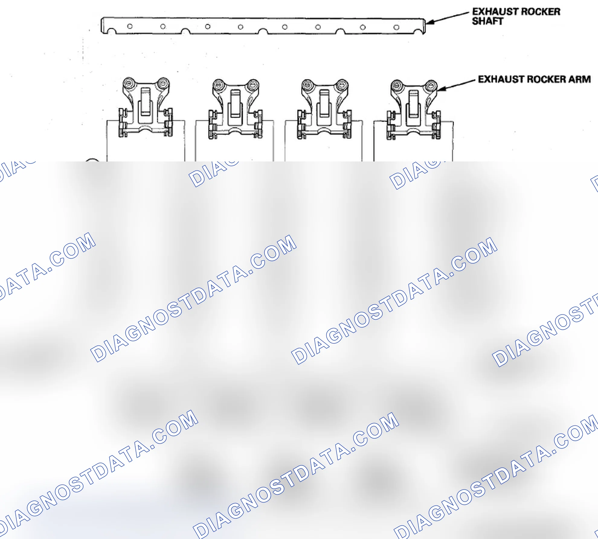 Scheme 175: Rocker Arm and Shaft Disassembly/Reassembly