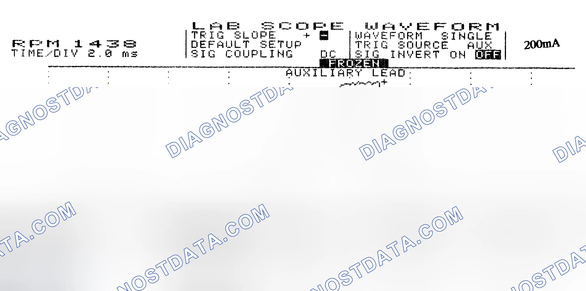 Scheme 15: Single Injector w/Normal Current Flow - Current Pattern