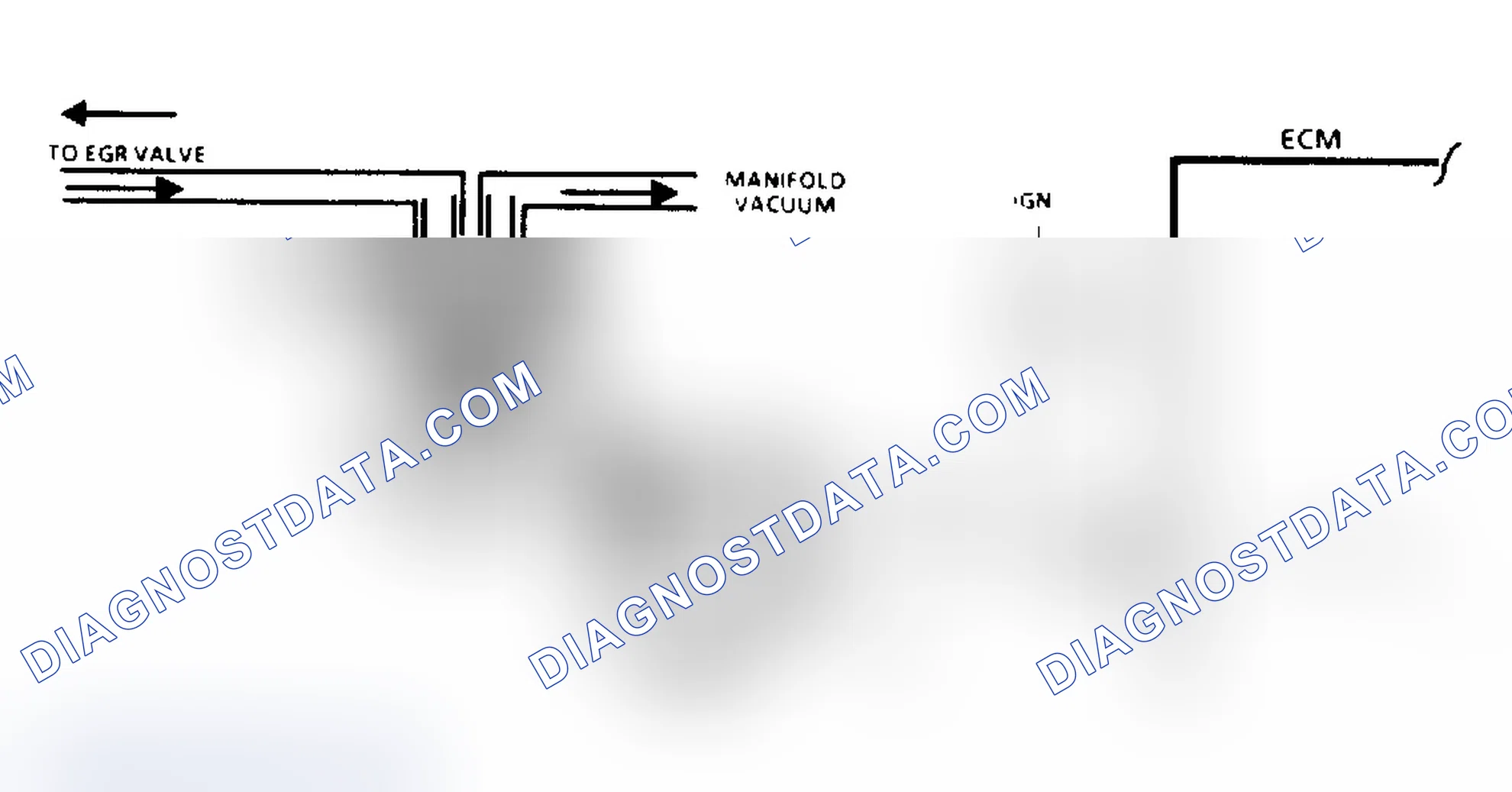 Scheme 124: EGR System Check Schematic (2.8/4.3L "S/T" & 5.7/7.4L Over 8500 GVW)