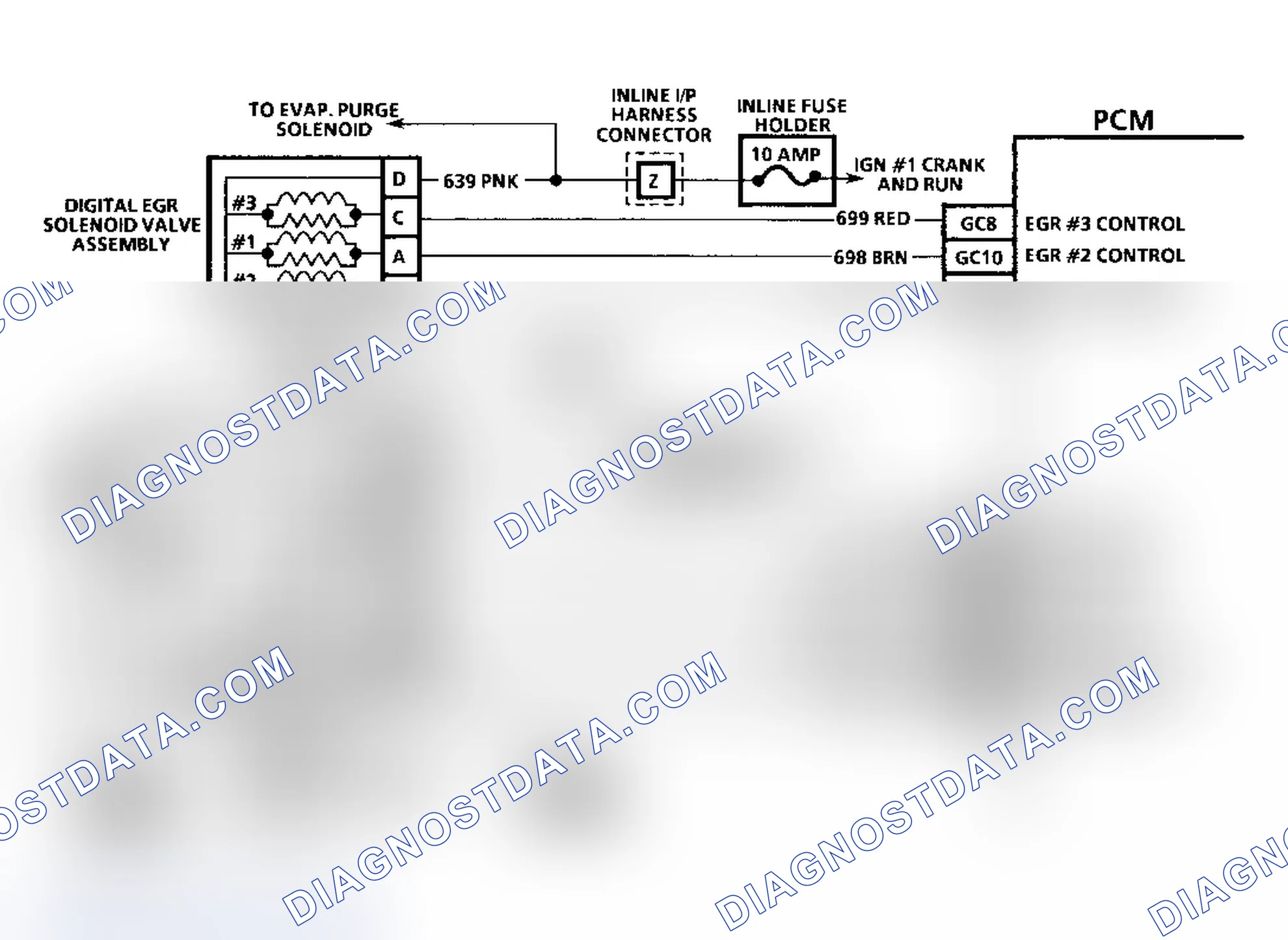 Scheme 51: Code P1650 Schematic (3.1L) QDM "B" Circuit