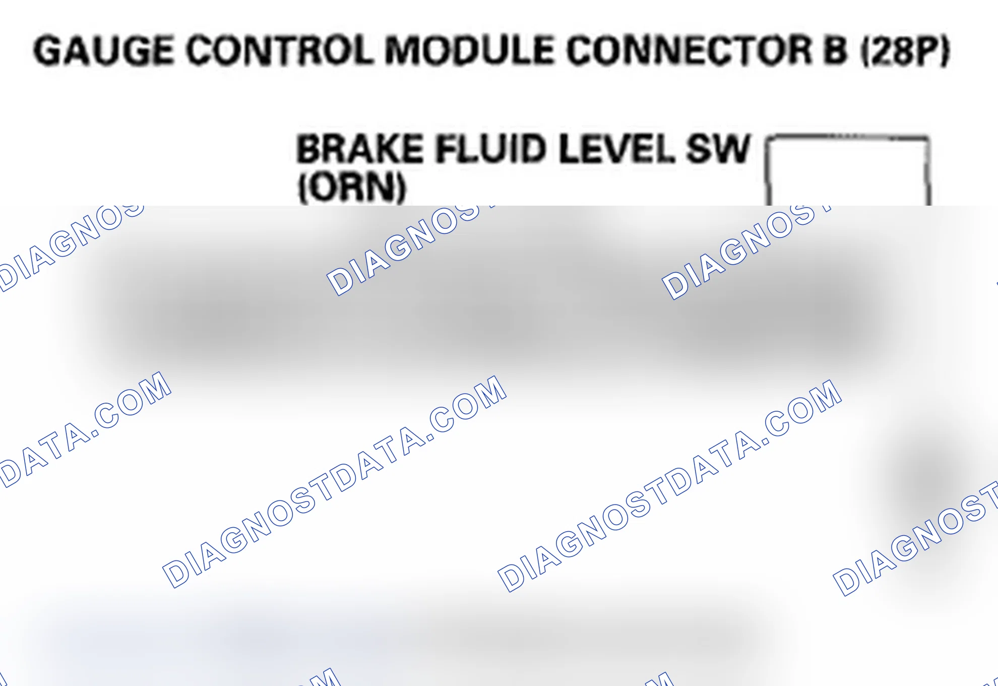 Scheme 58: DTC 65: Brake Fluid Level