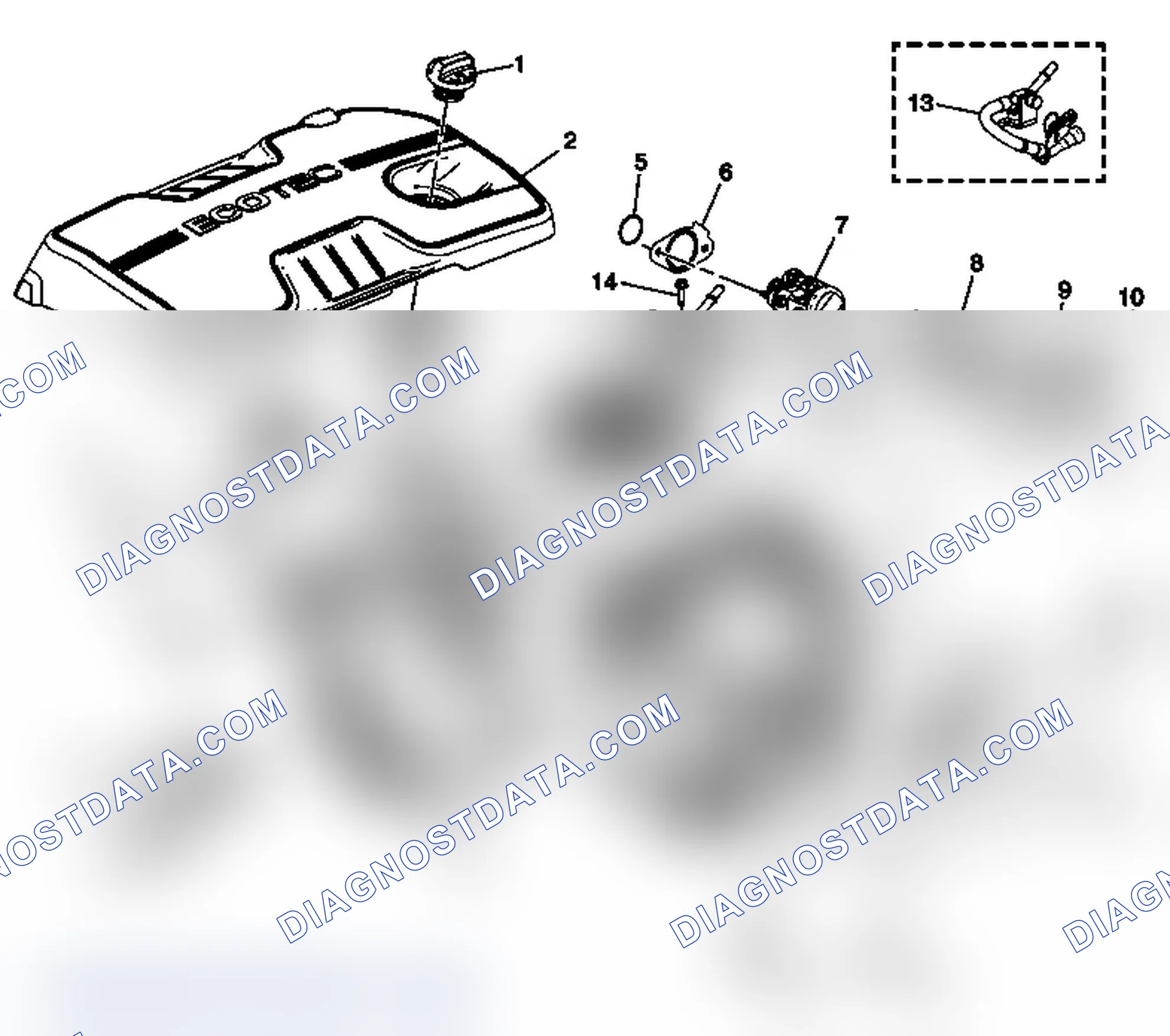 Scheme 18: Intake Manifold and Components