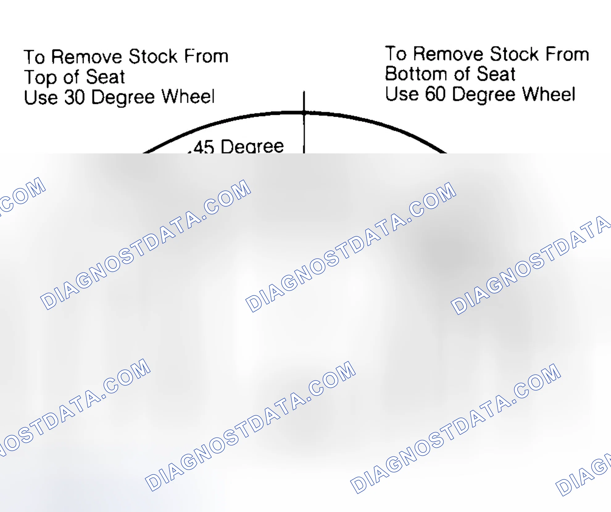 Scheme 19: Adjusting Valve Seat Width