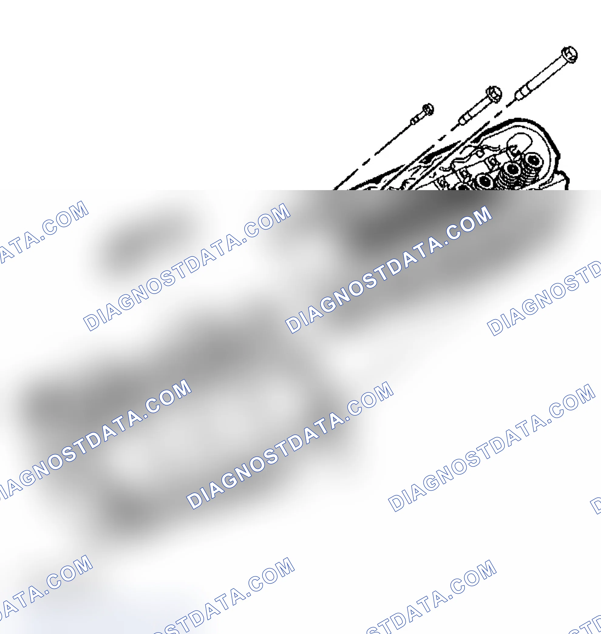Scheme 1116: Cylinder Head Removal - Left