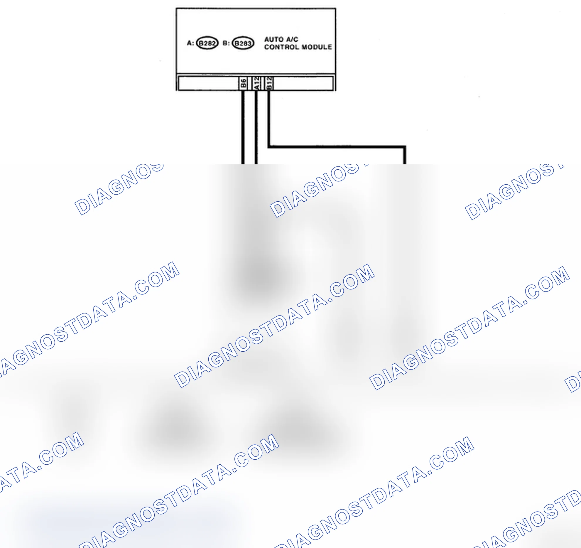 Scheme 12: Wiring Diagram - Mode Door Actuator