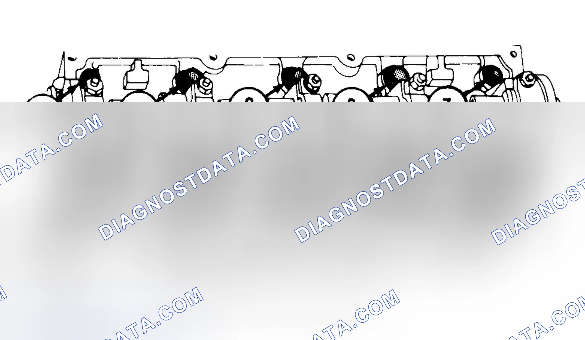 Scheme 7: Typical Cylinder Head Tightening or Loosening Sequence