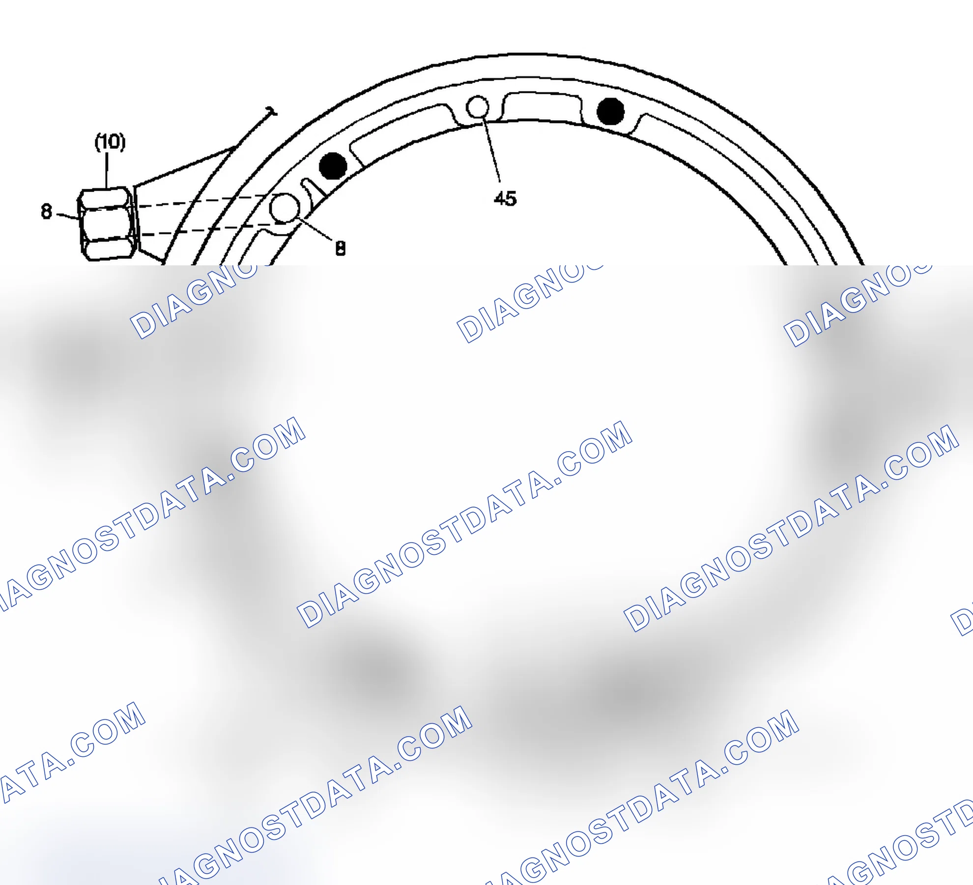 Scheme 27: Case Fluid Passages (Pump Cover Side)