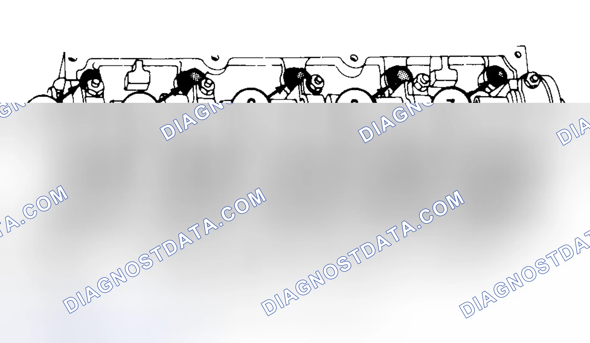 Scheme 7: Typical Cylinder Head Tightening or Loosening Sequence