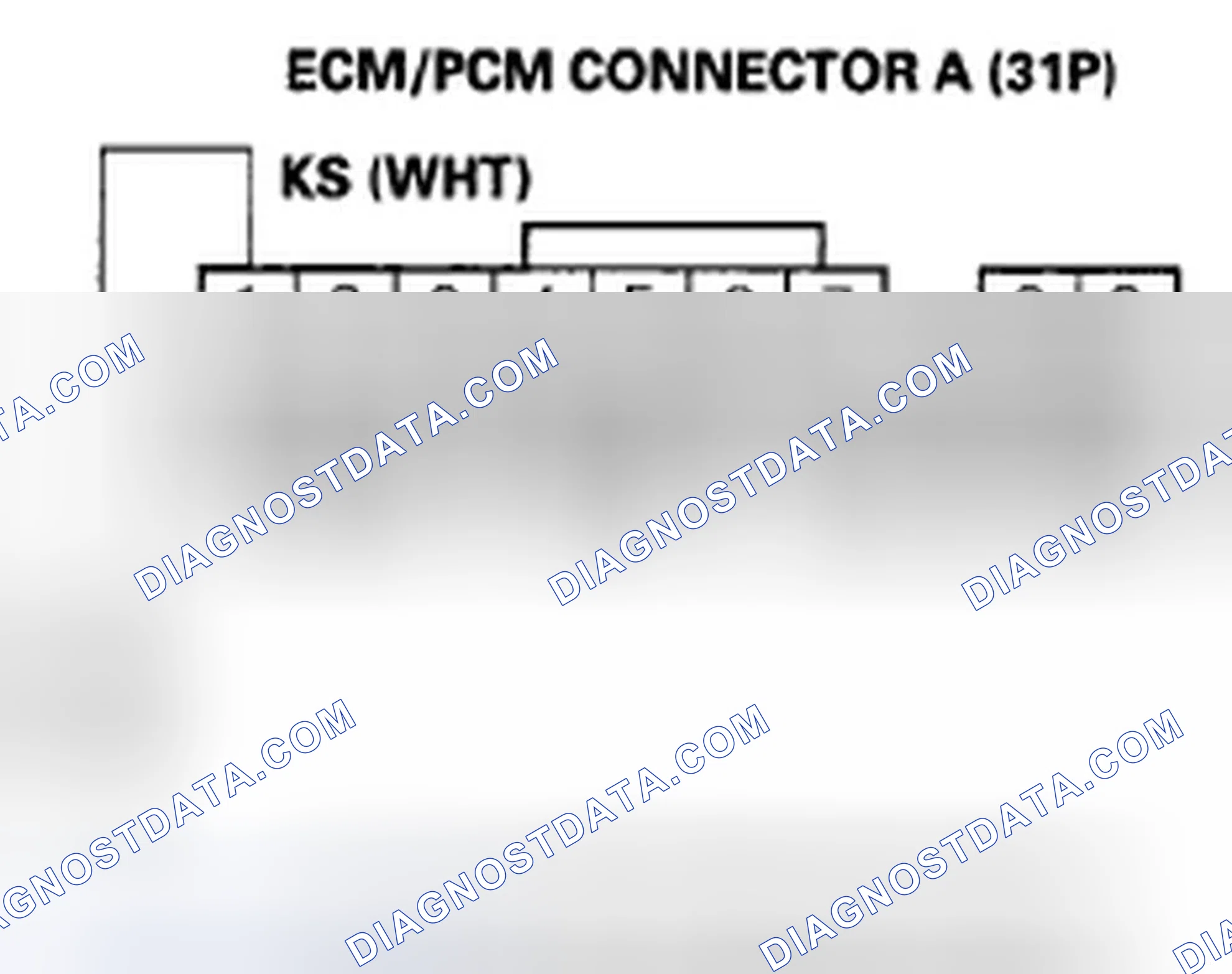 Scheme 418: DTC P0325: Knock Sensor Circuit Malfunction