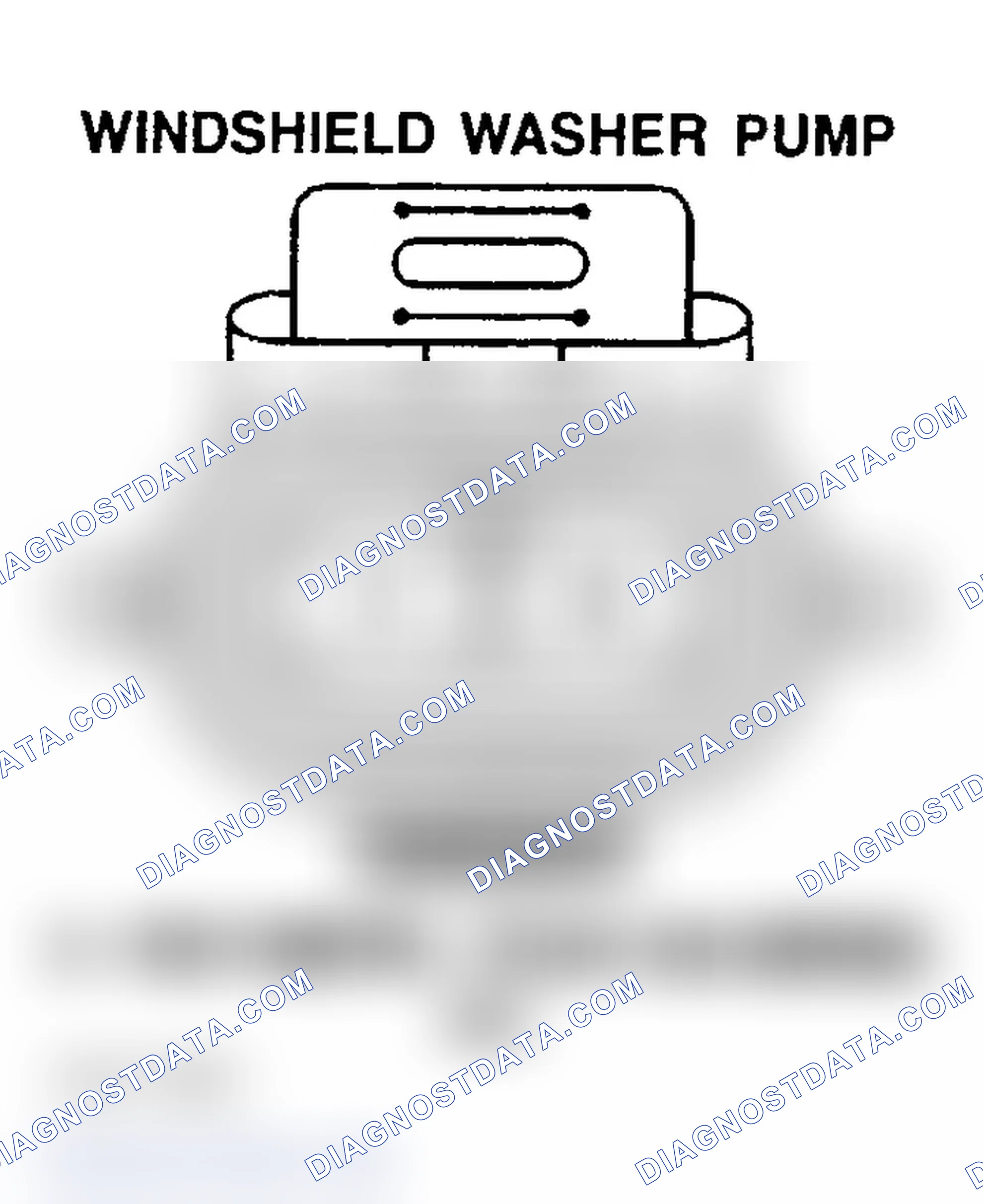 Scheme 243: WINDSHIELD WASHER PUMP