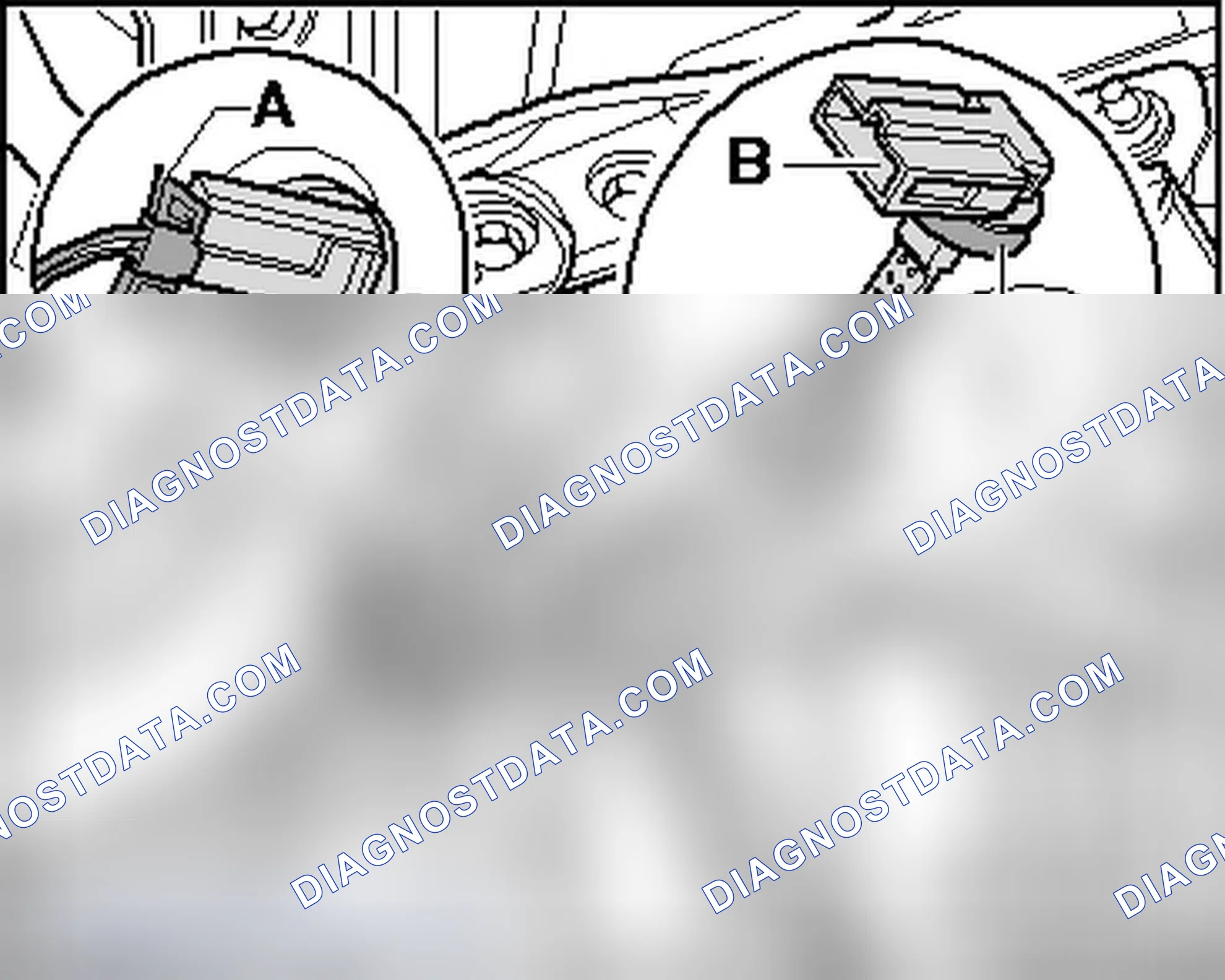 Scheme 106: RIGHT FOOTWELL VENT TEMPERATURE SENSOR -G262