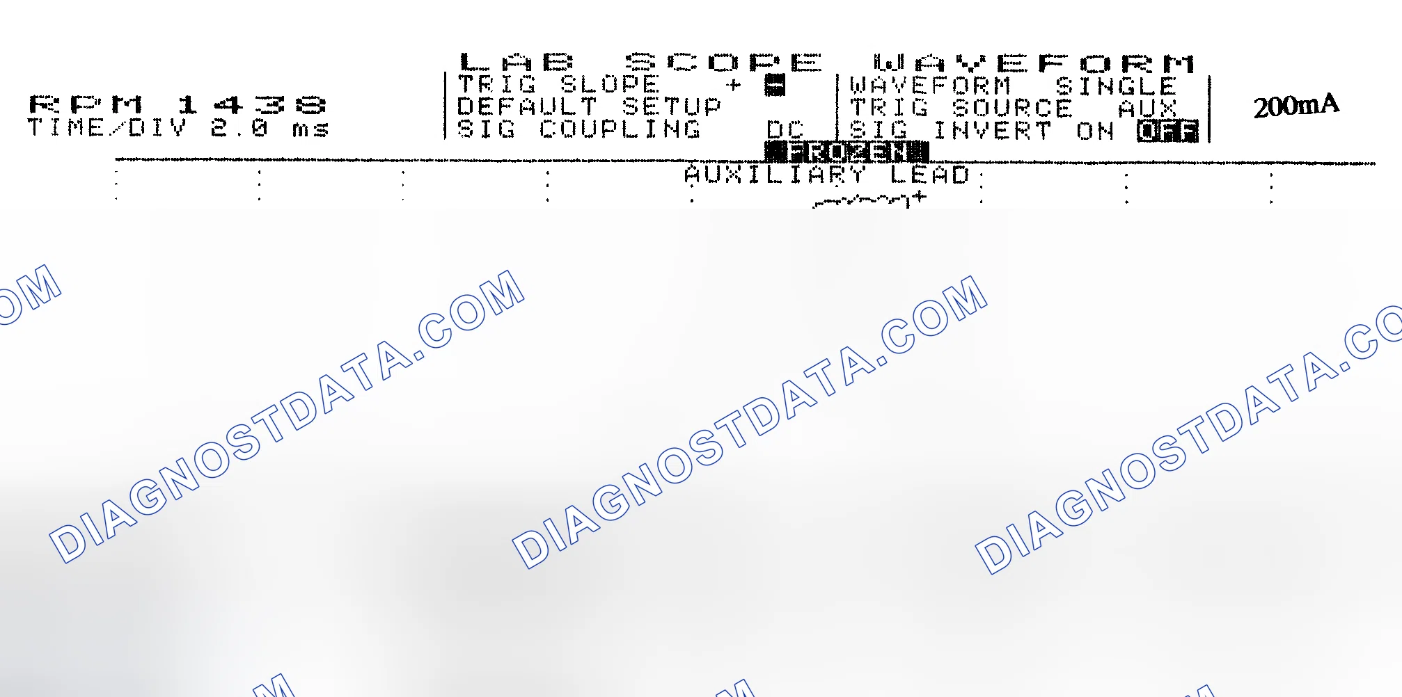 Scheme 15: Single Injector w/Normal Current Flow - Current Pattern