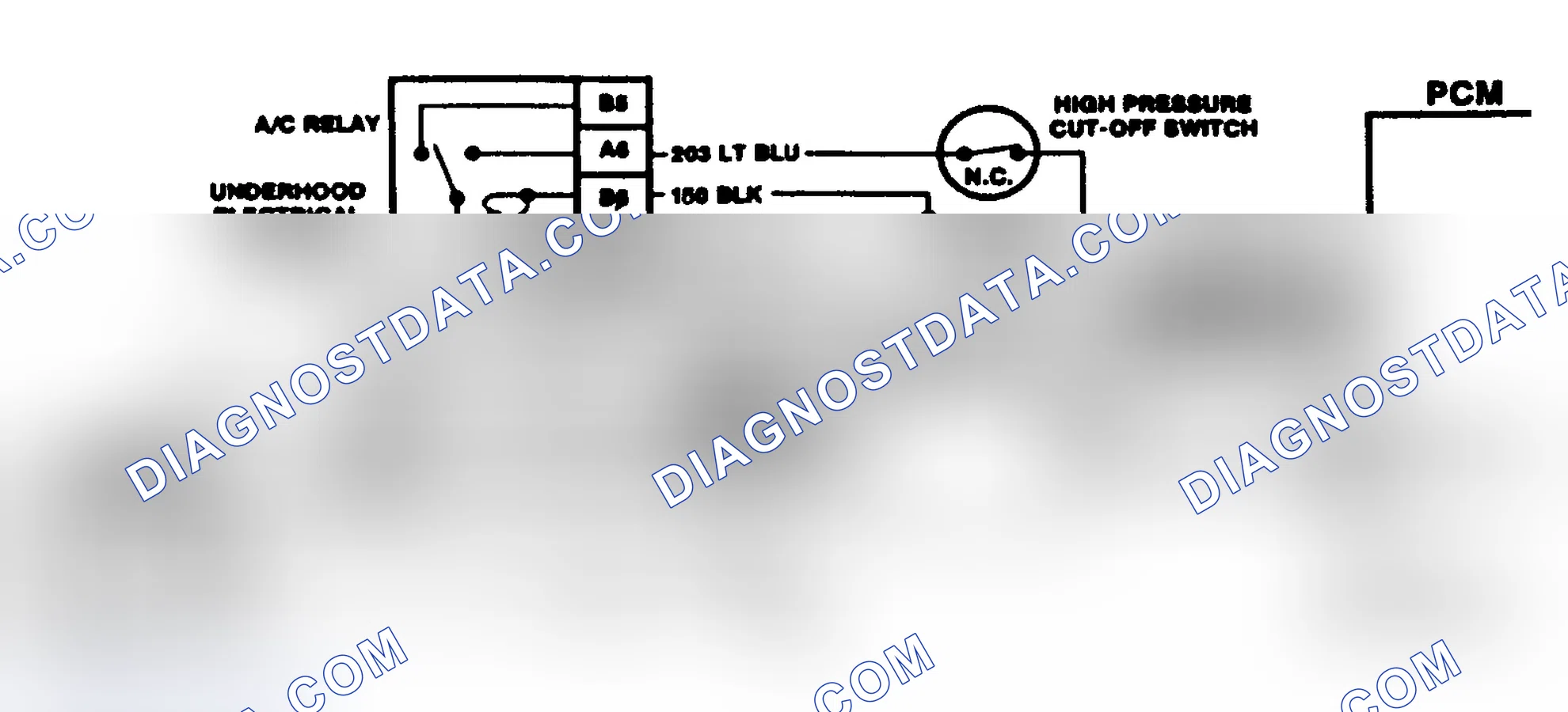 Scheme 2: A/C REQUEST SIGNAL CIRCUIT DIAGNOSIS 6.5L - VIN F, P & S