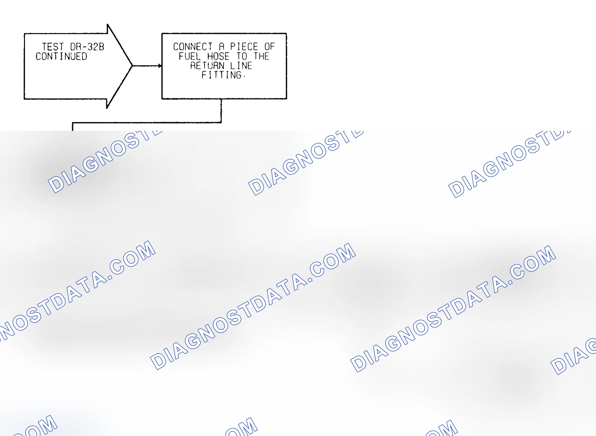 Scheme 254: Test DR-32B (2 of 2) Fuel Pressure Check