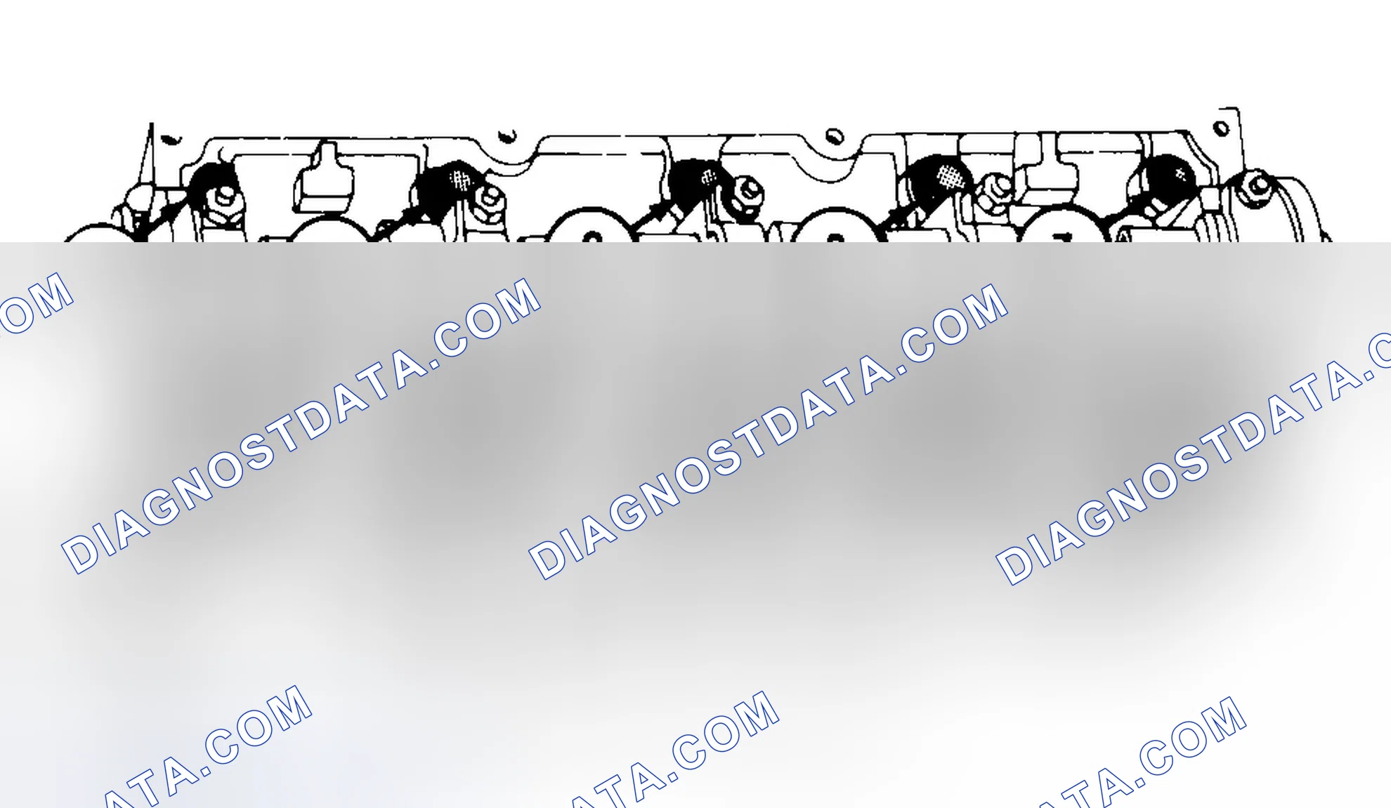 Scheme 7: Typical Cylinder Head Tightening or Loosening Sequence