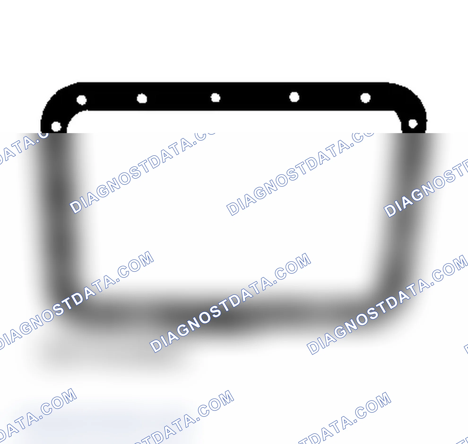 Scheme 34: Identifying Oil Pan Gasket (4R44E, 4R55E & 5R55E)