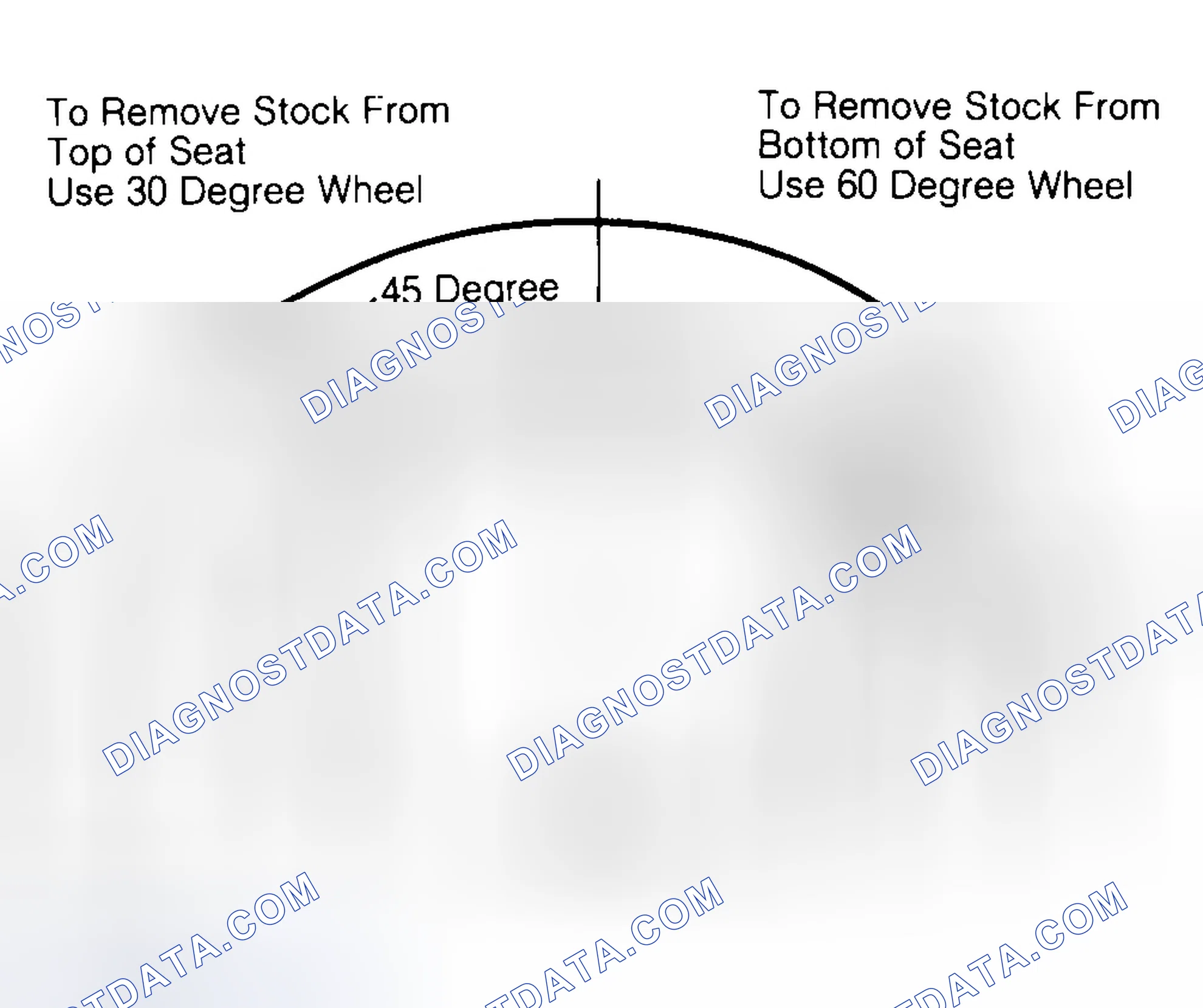 Scheme 19: Adjusting Valve Seat Width