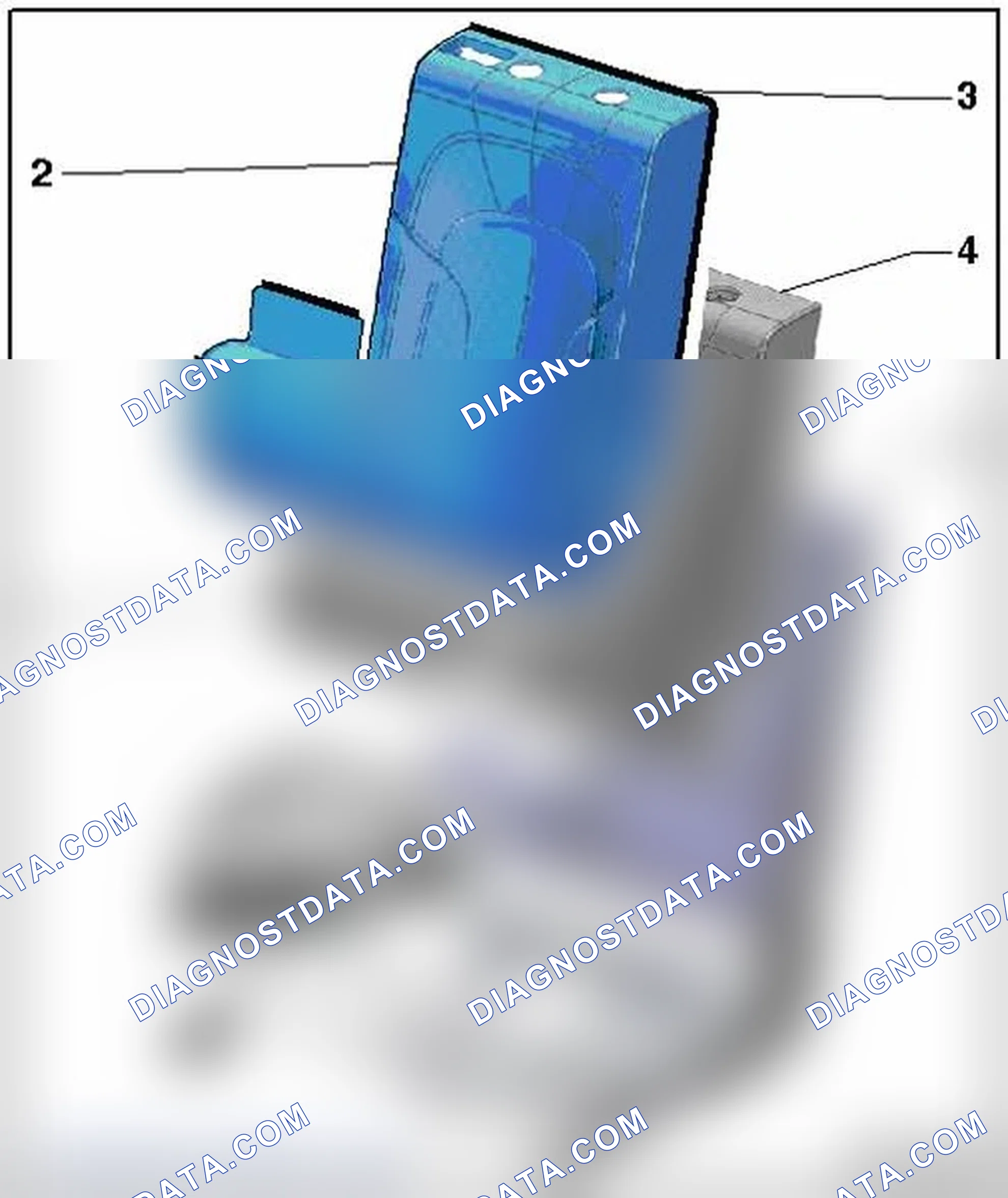 Scheme 249: BACKREST WITH PASS-THROUGH DOOR, COVER AND CUSHION