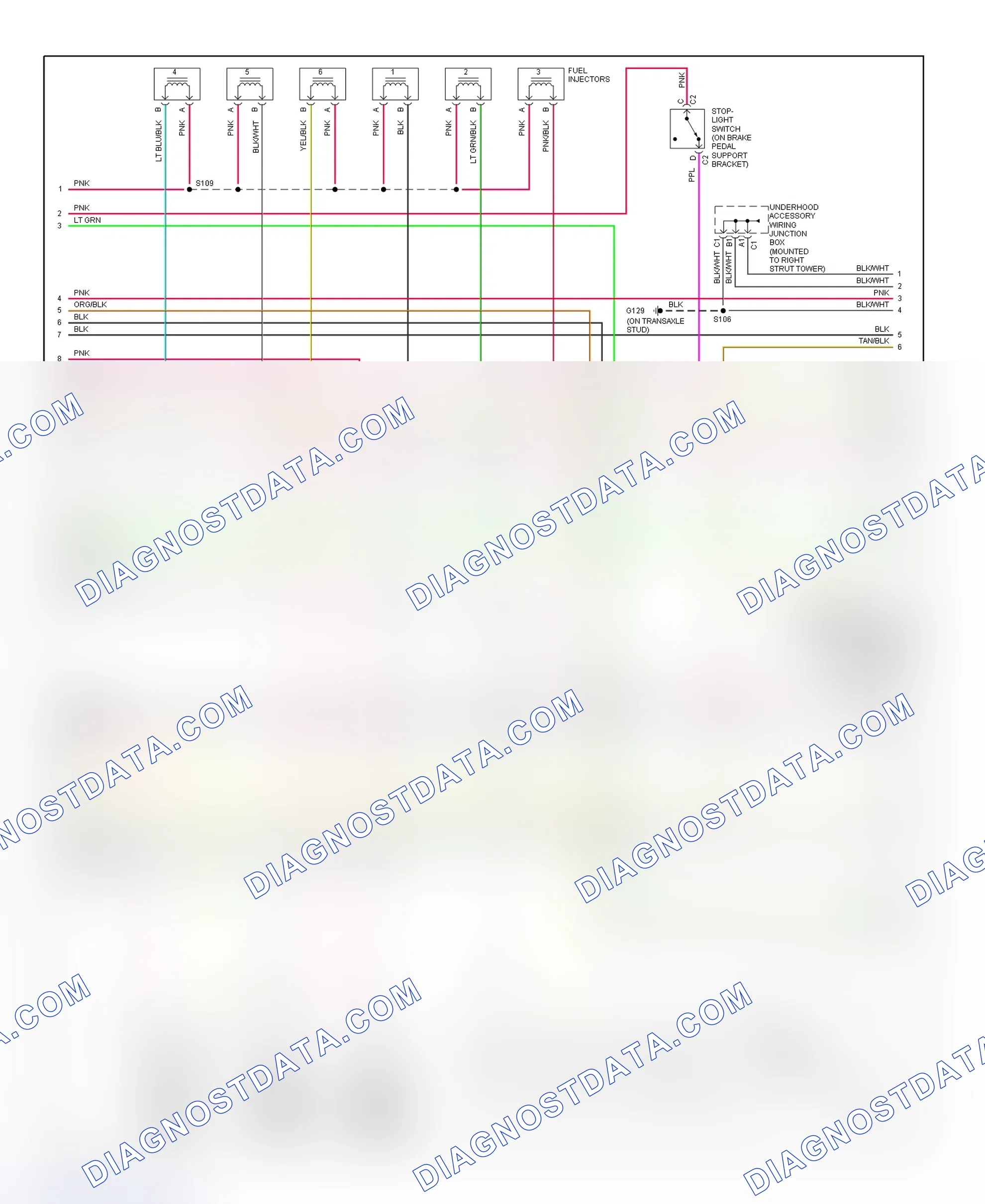 Scheme 161: PCM Wiring Diagram (Regal - 3.8L VIN 1 - 2 Of 4)