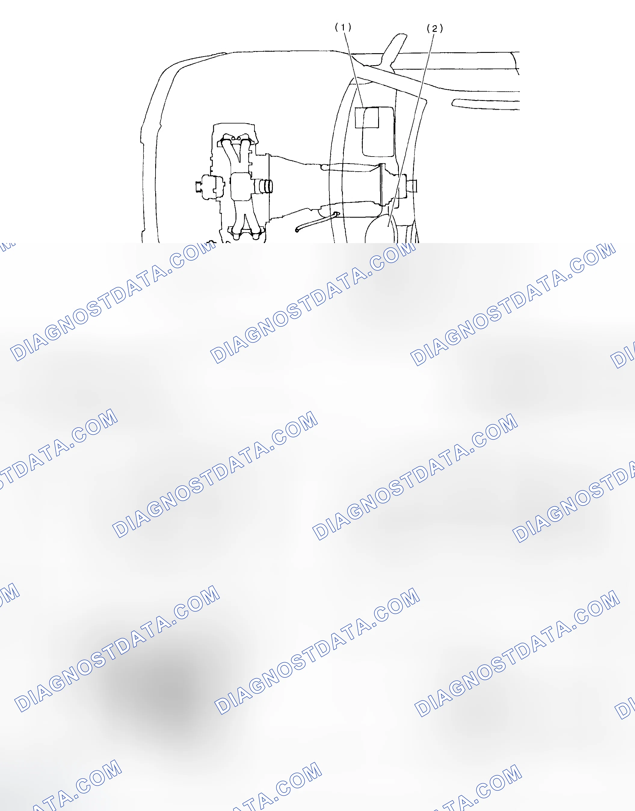 Scheme 390: Locating ECM, TCM & Passenger Compartment Components