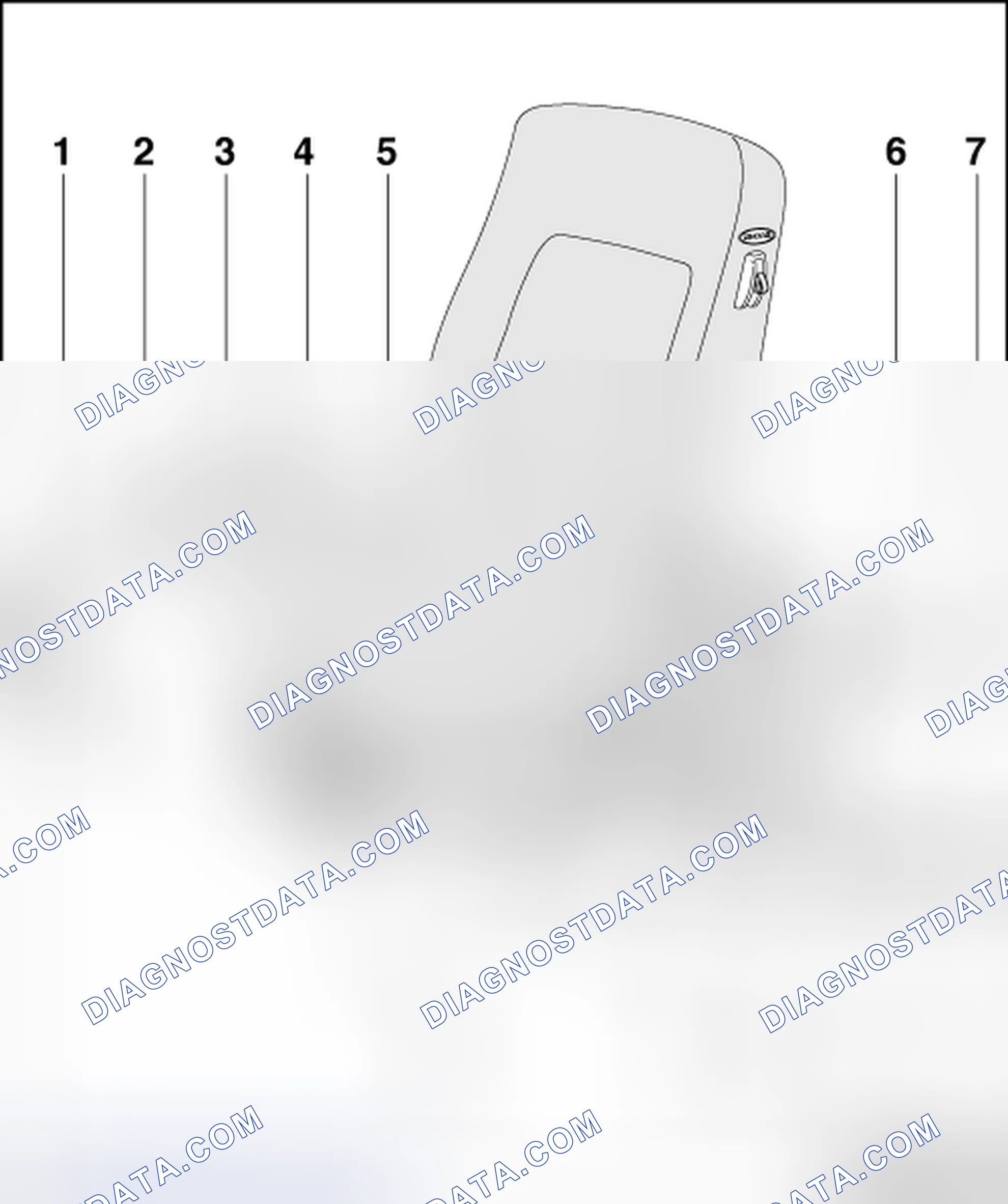 Scheme 46: FRONT BACKREST ASSEMBLY OVERVIEW
