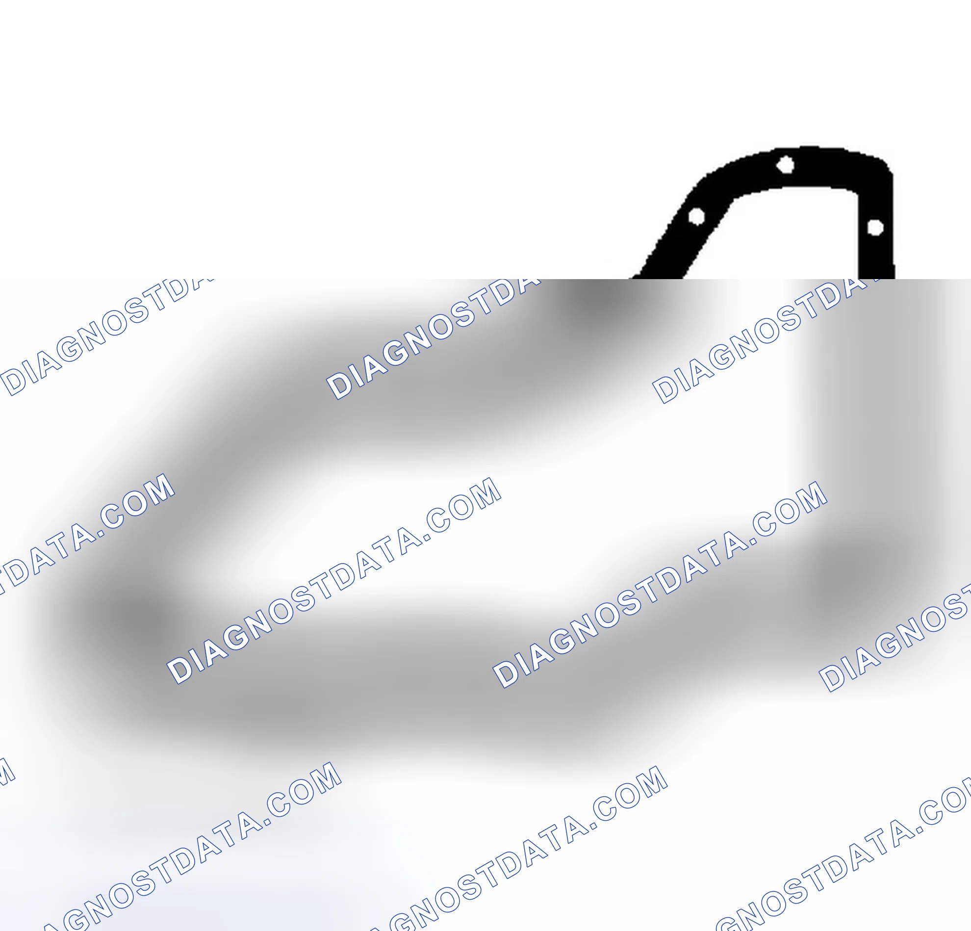 Scheme 1: Identifying Oil Pan Gasket (AX4S)