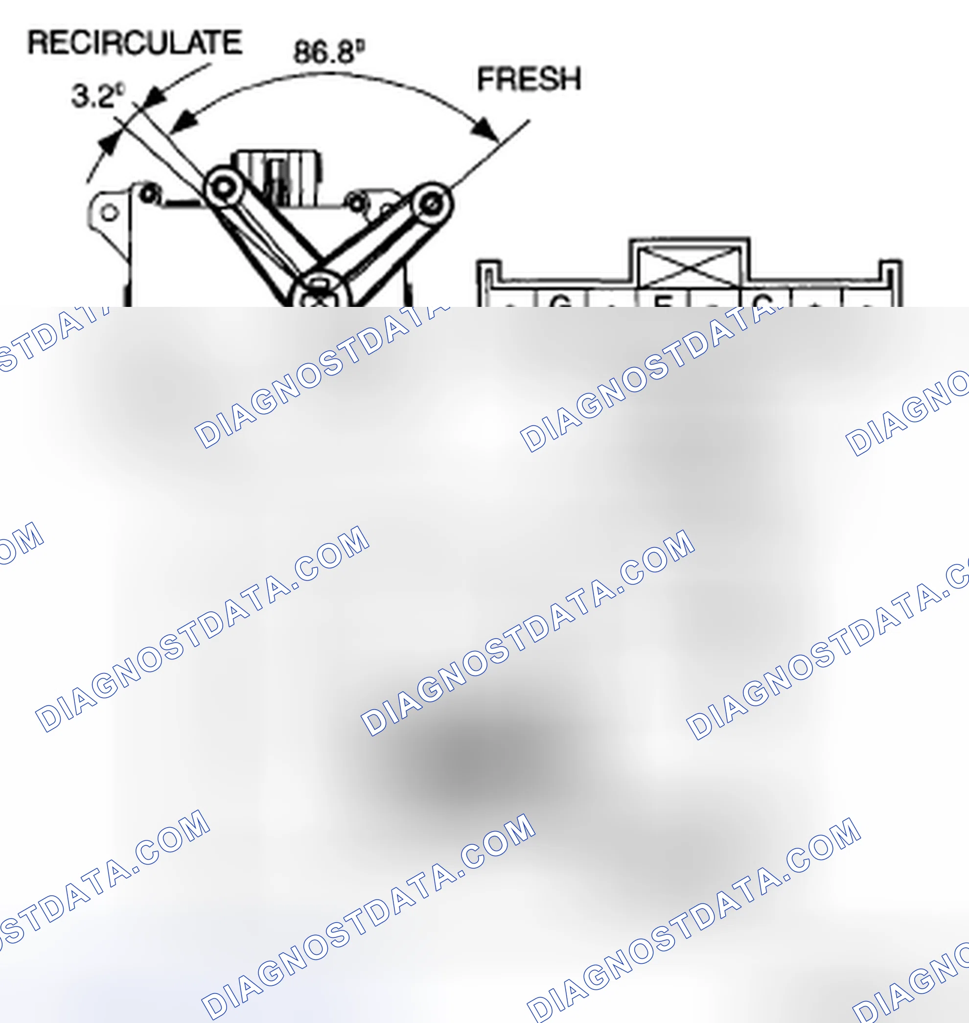 Scheme 4: AIR INTAKE ACTUATOR INSPECTION [FULL-AUTO AIR CONDITIONER]