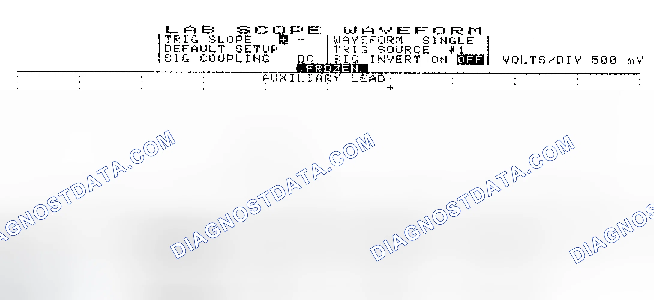 Scheme 10: Single Injector w/Excessive Current Flow - Current Pattern