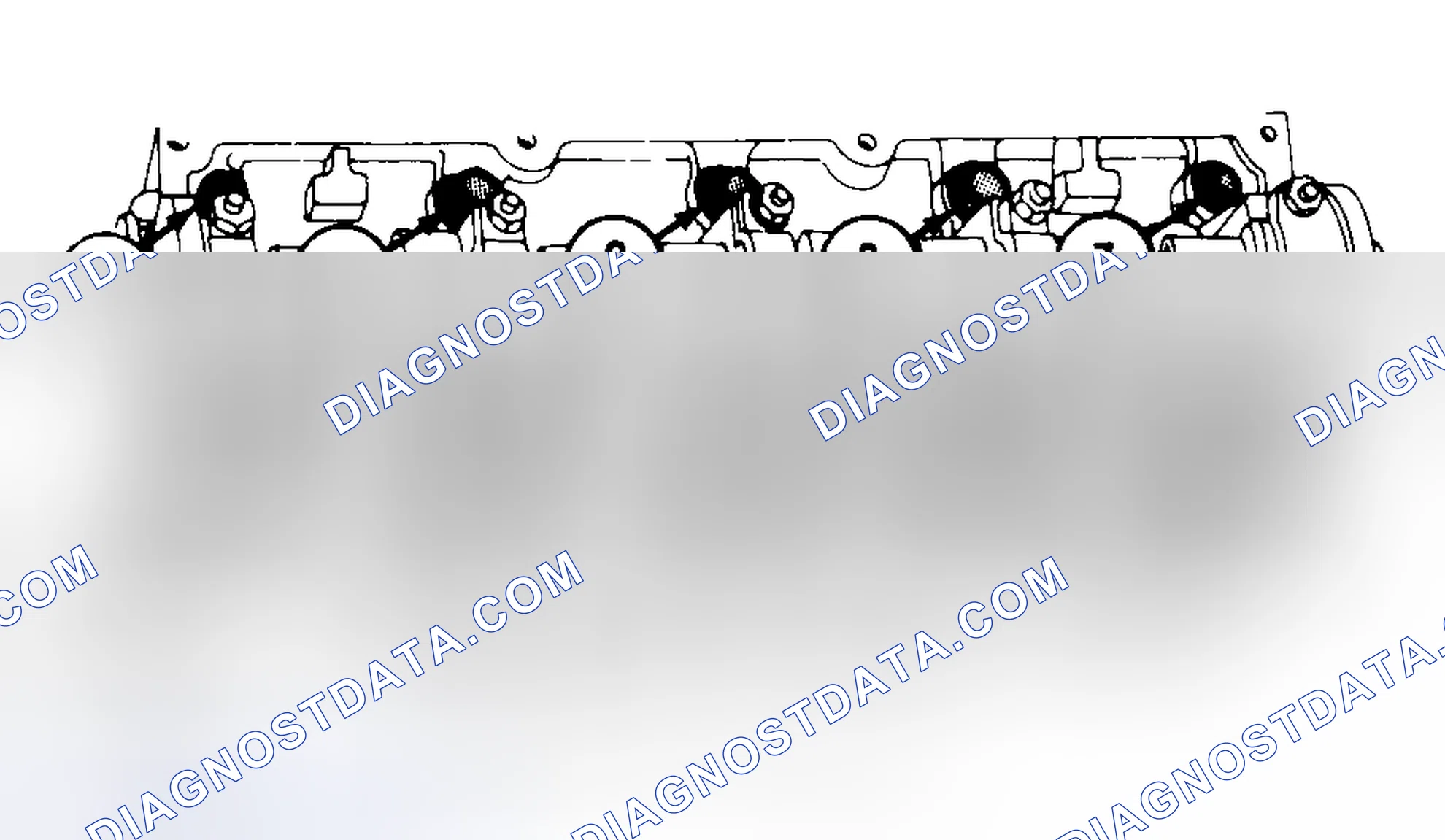 Scheme 7: Typical Cylinder Head Tightening or Loosening Sequence