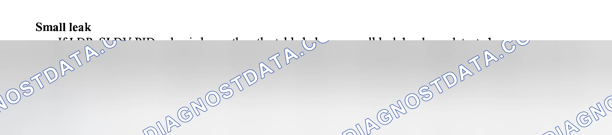 Scheme 123: EVAP System Test