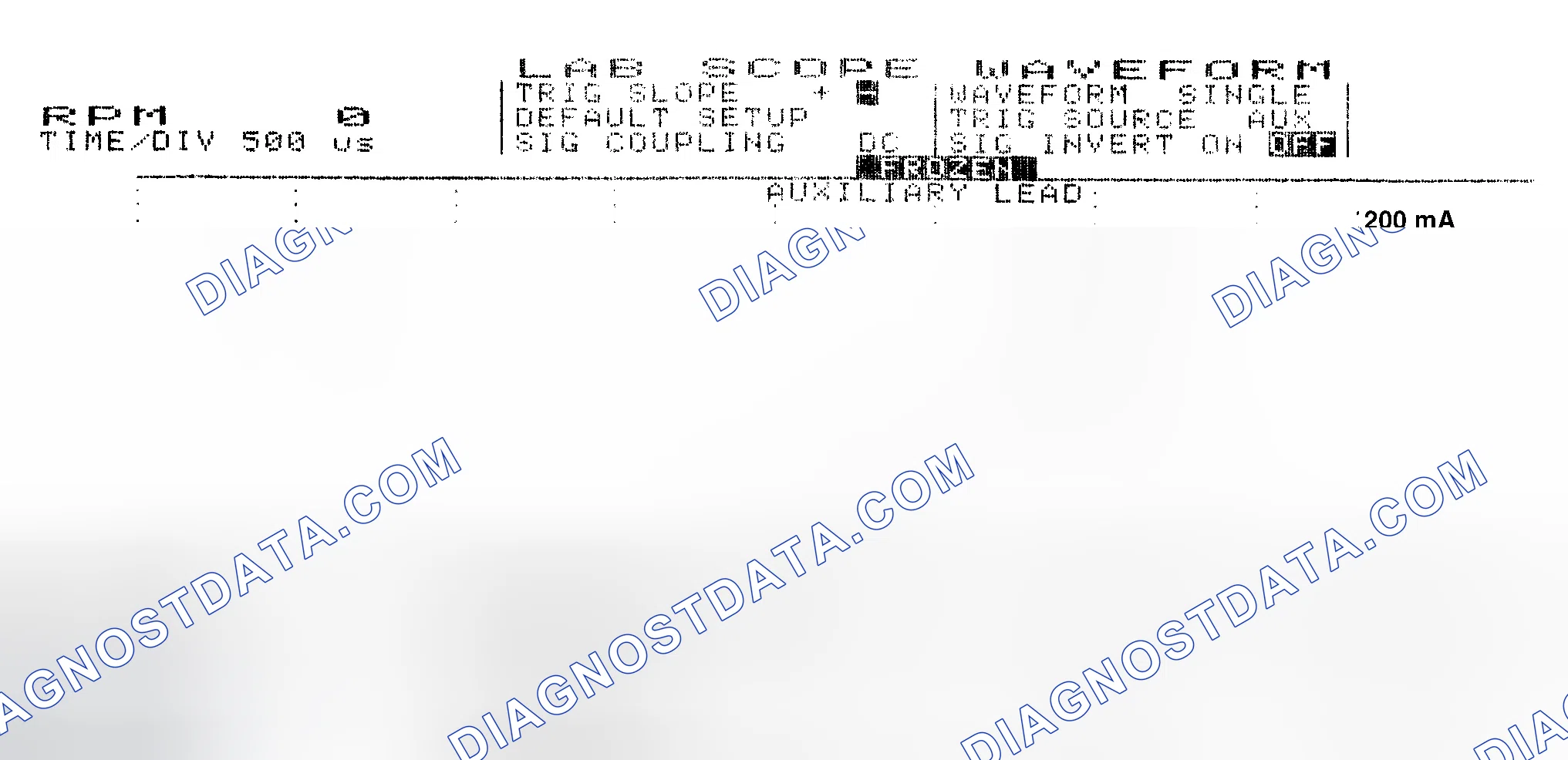 Scheme 17: Single Injector w/Normal Current Flow - Current Pattern