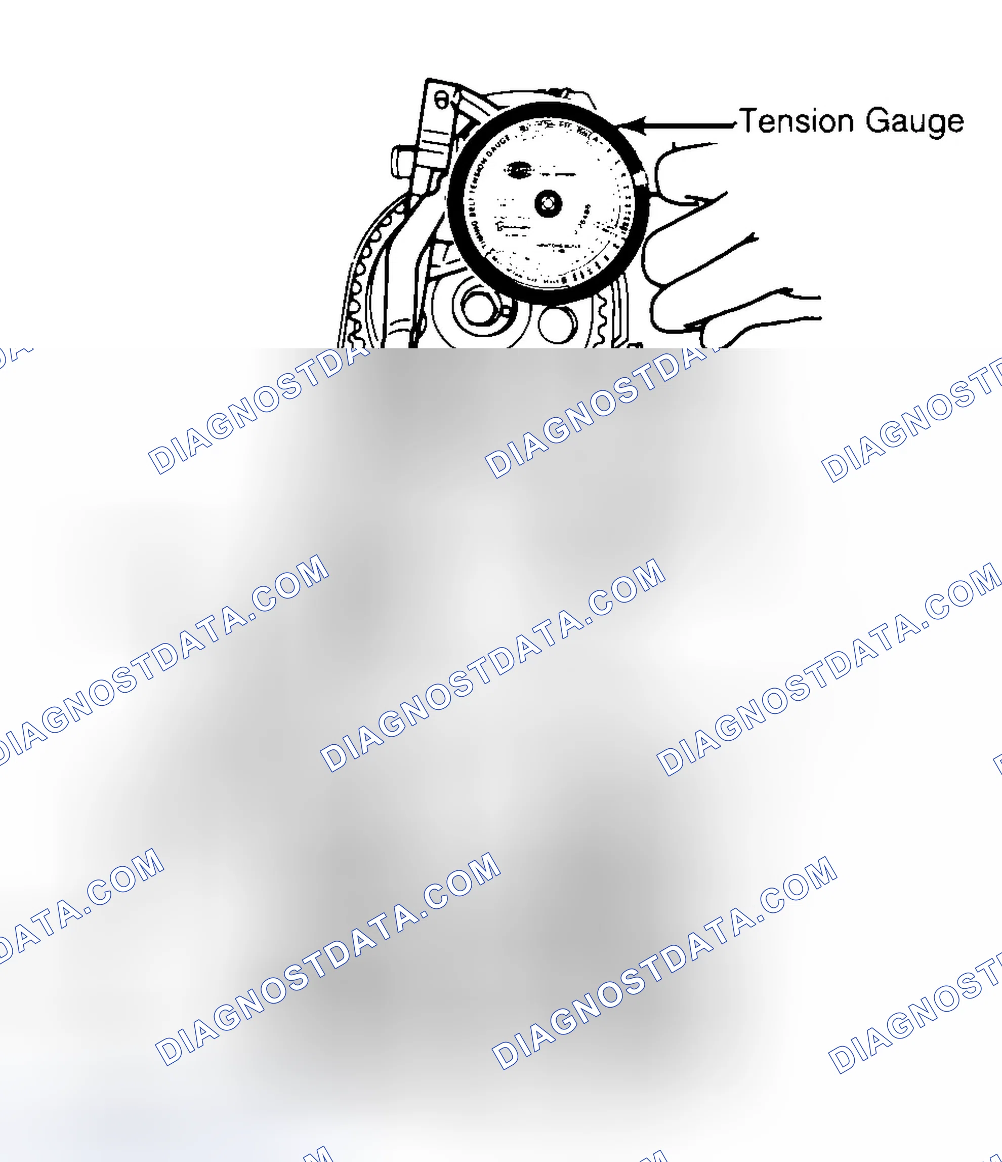 Scheme 3: Adjusting Typical Timing Belt Tension
