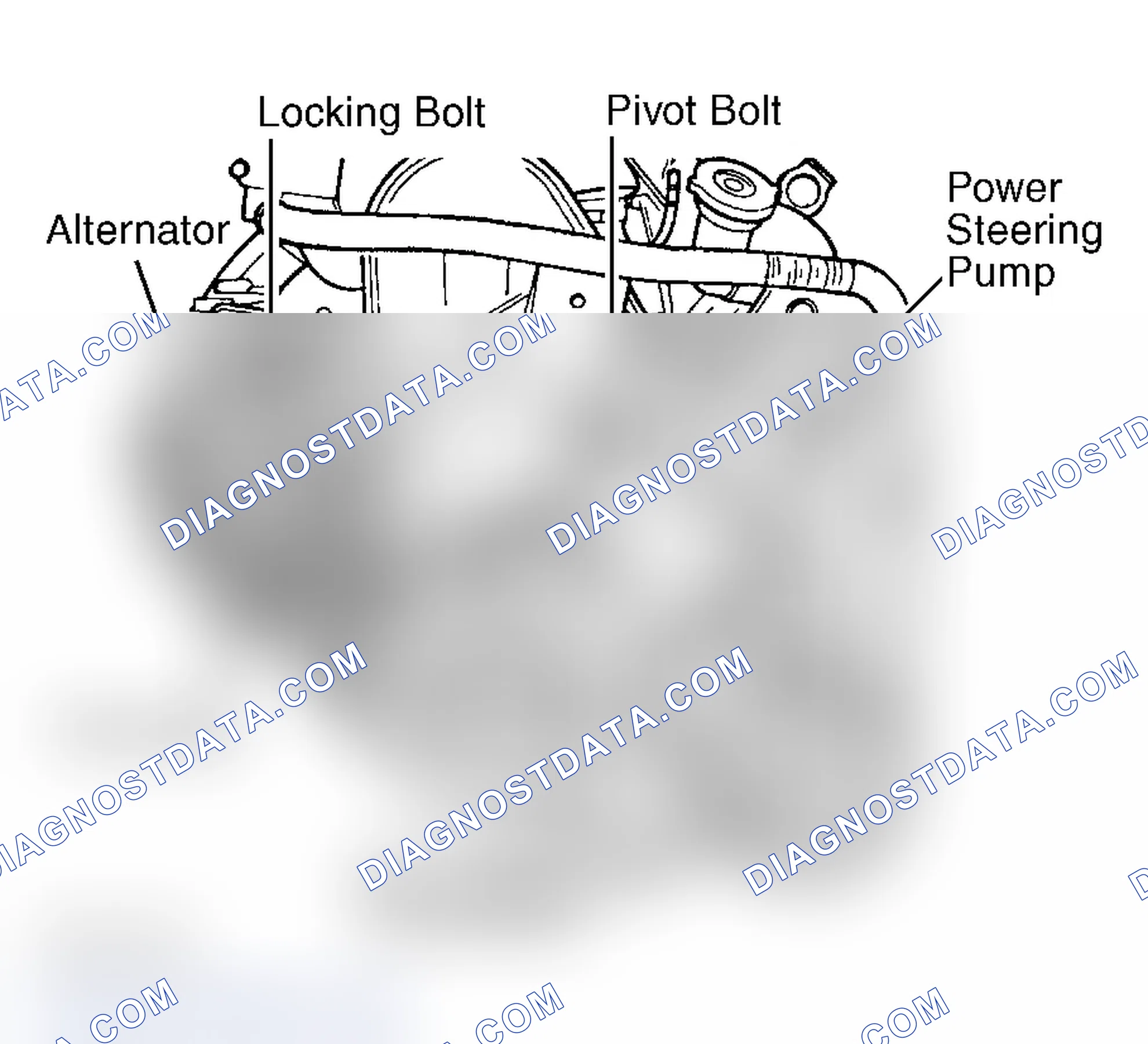Scheme 3: DRIVE BELT ROUTING (2.0L NEON)