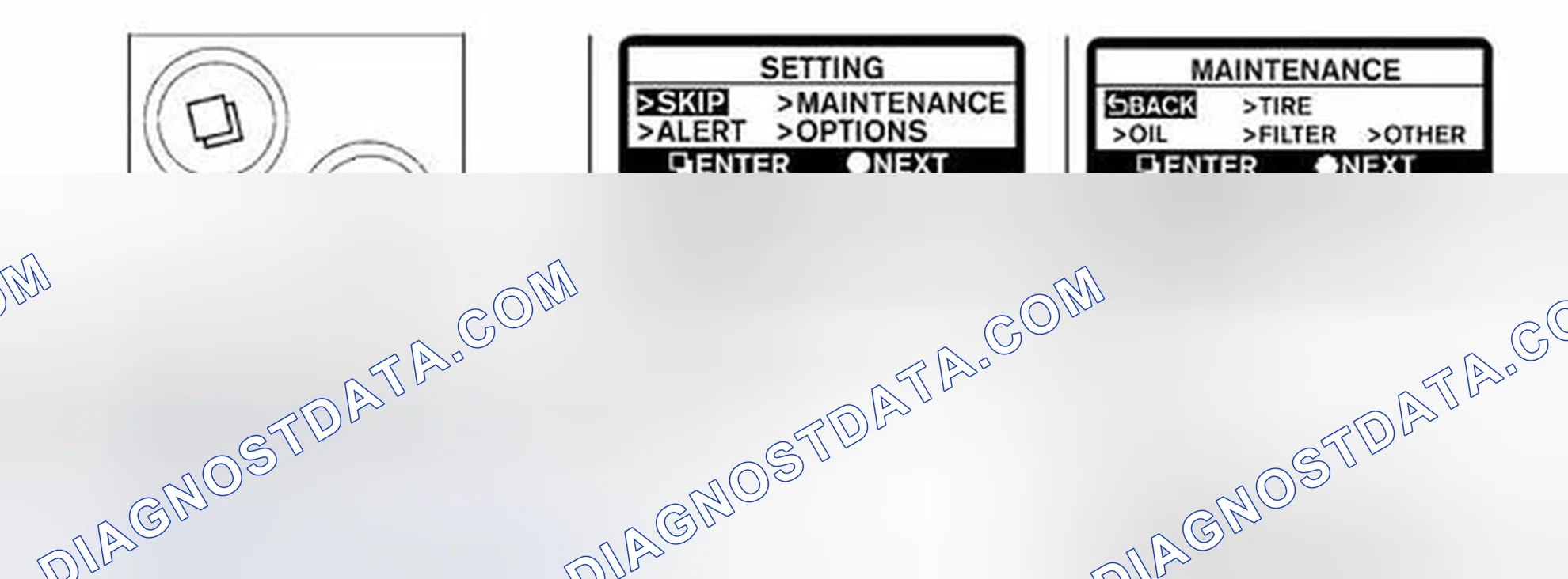 Scheme 15: MAINTENANCE REMINDER DISPLAY RESET - PROCEDURE 11