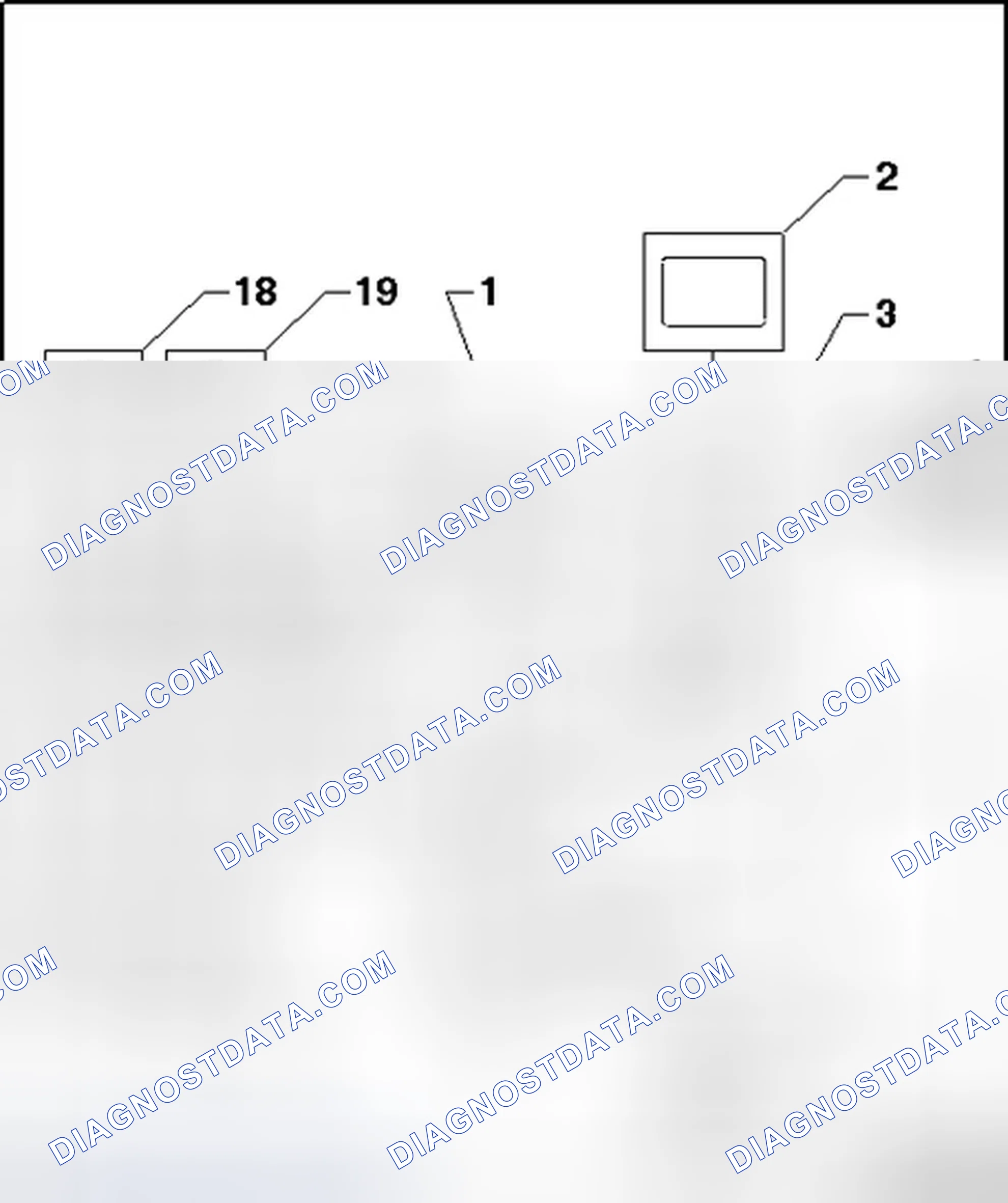 Scheme 9: Overview of rear view camera system