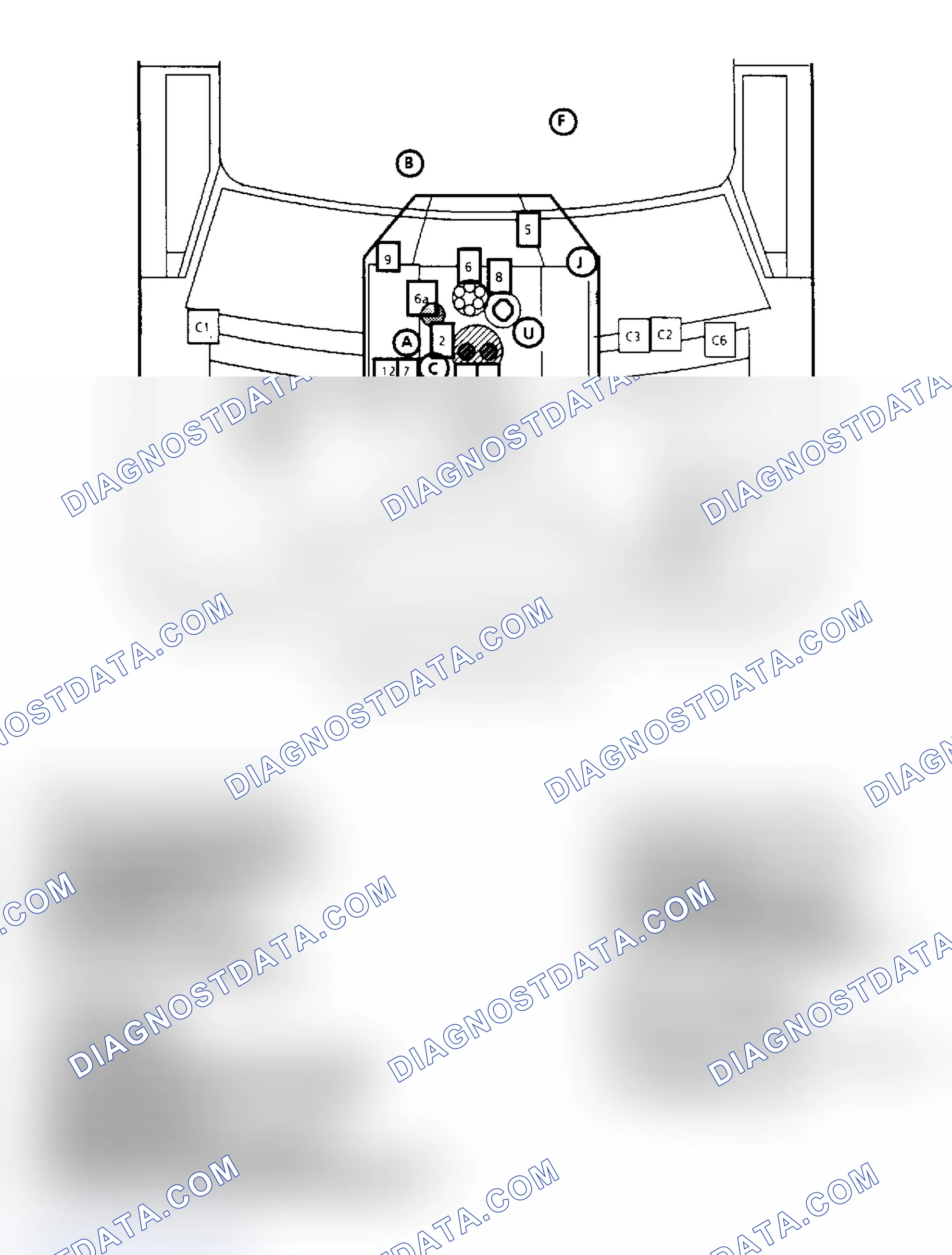Scheme 52: Component Locations for Astro & Safari 4.3L