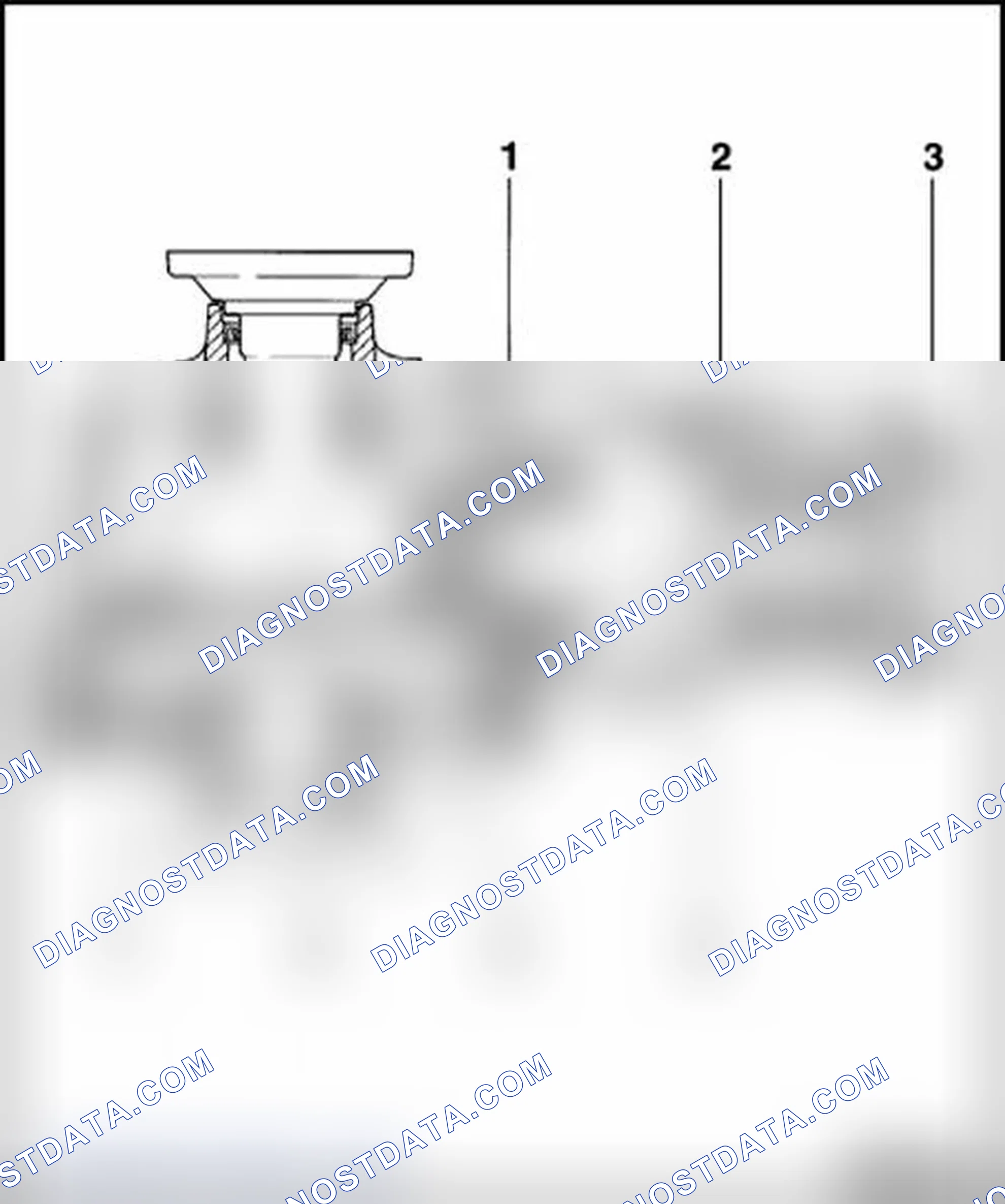 Scheme 49: Rear final drive, dismantling and assembling - overview