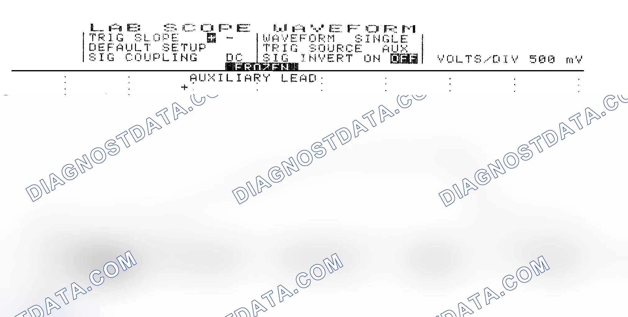 Scheme 14: Single Injector w/Excessive Current Flow - Current Pattern
