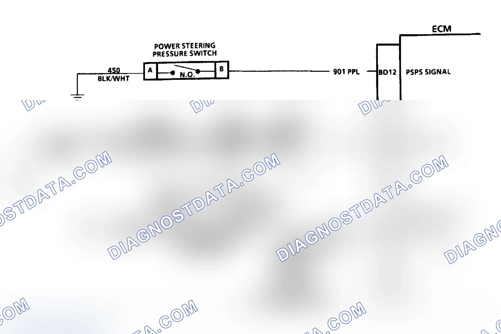 Scheme 281: Chart C10 Schematic, A/C Clutch Control (3.3L "A" Body)