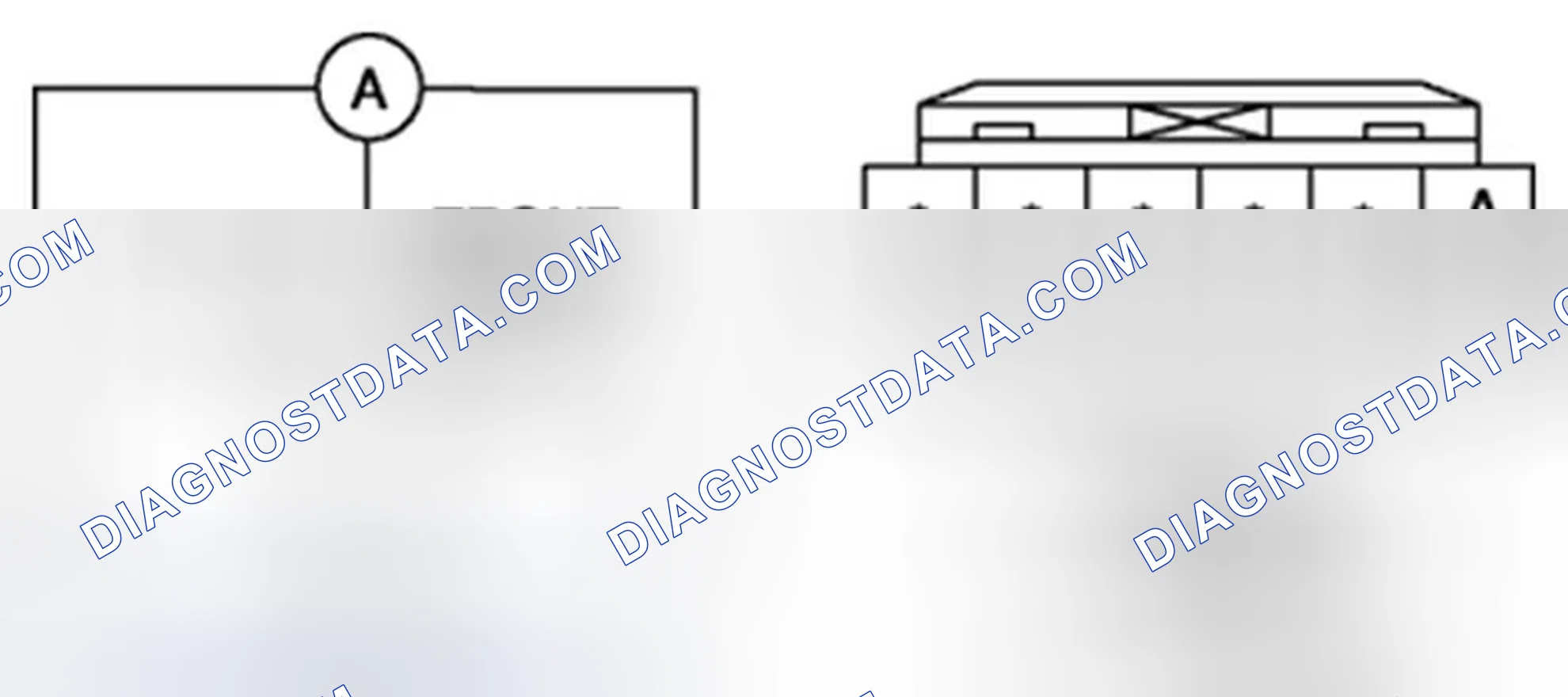 Scheme 53: FRONT FOG LIGHT SWITCH INSPECTION