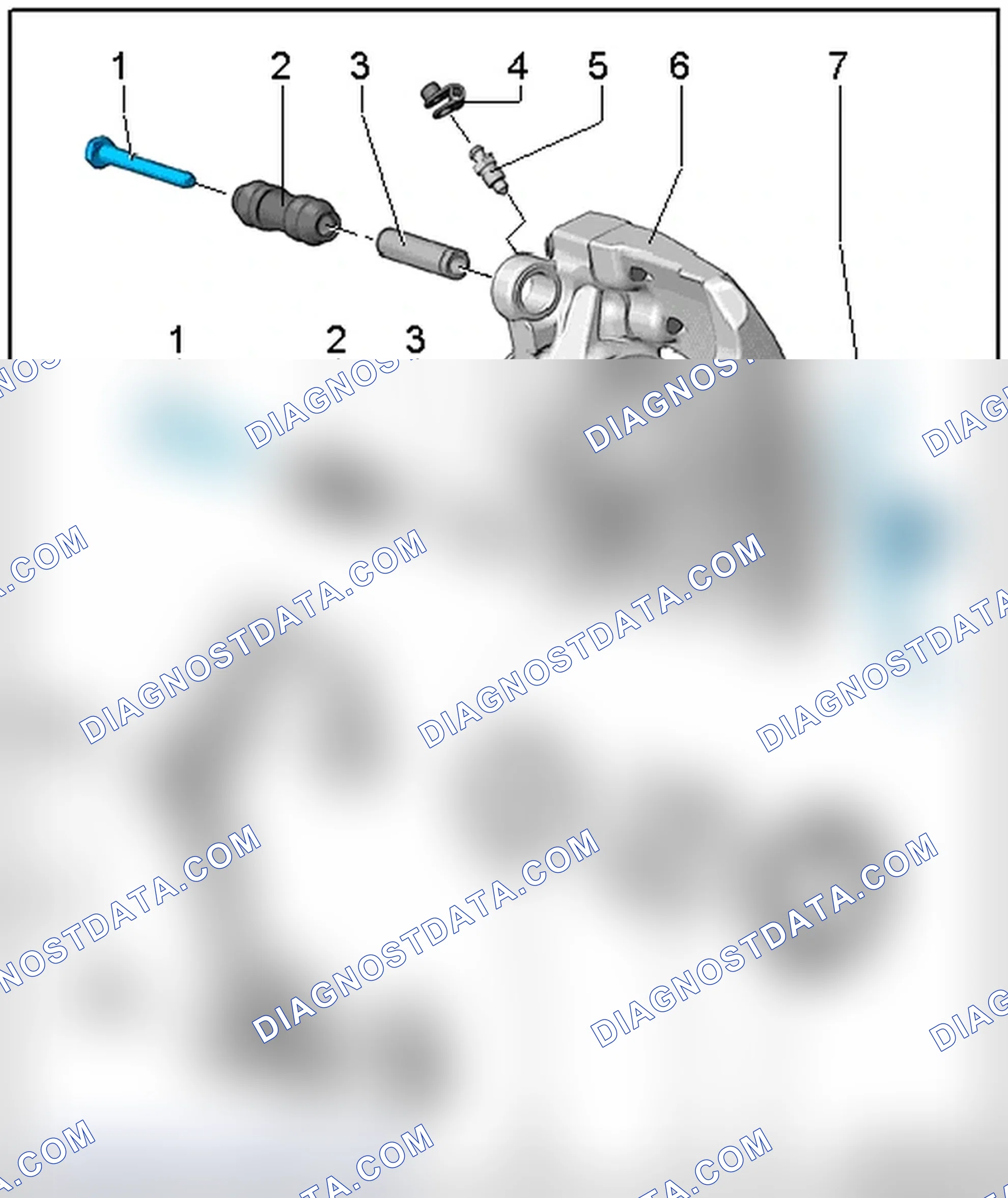 Scheme 53: BRAKE CALIPER, SERVICING, 1LA/1LJ