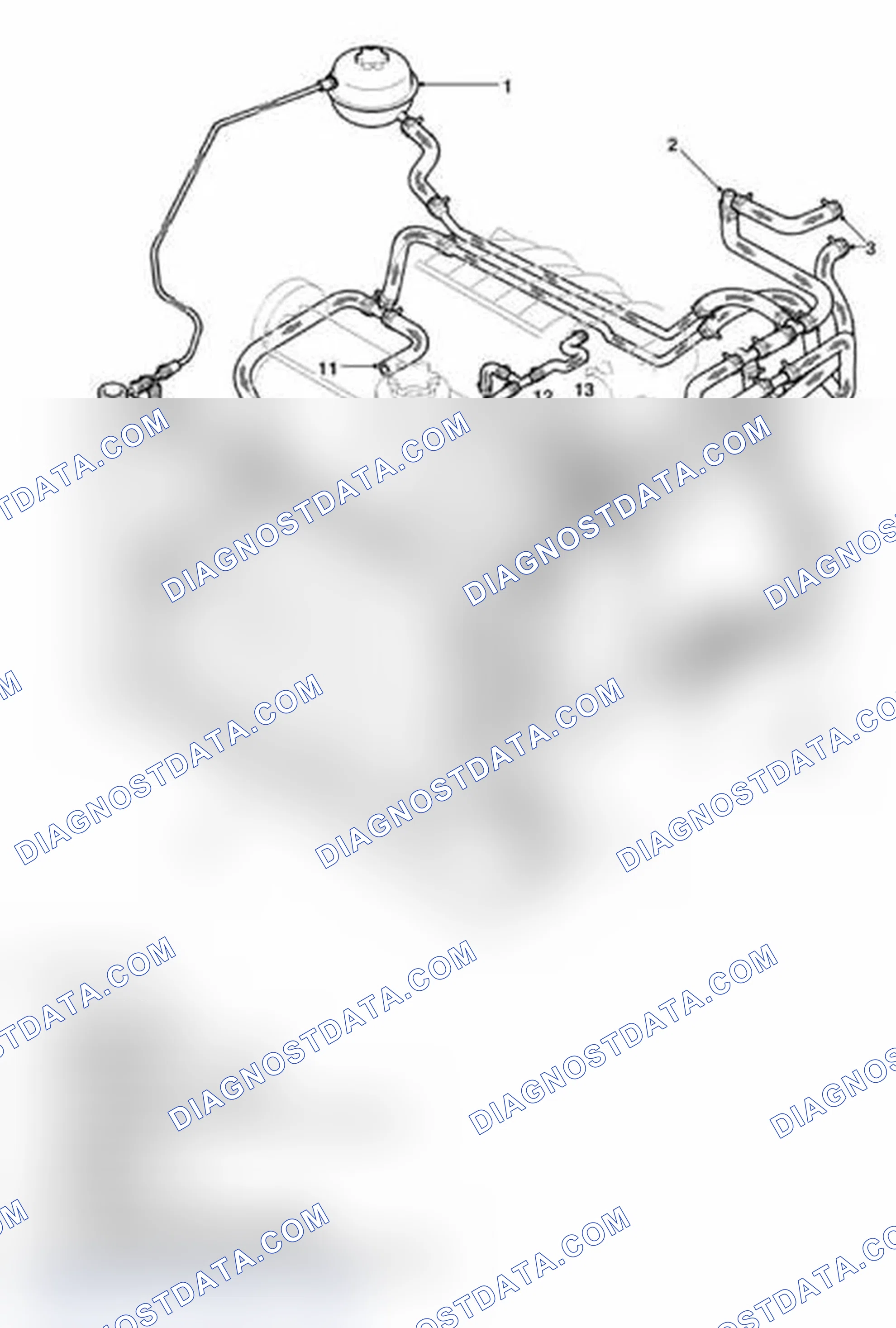 Scheme 5: Cooling System Coolant Flow (NAS and Gulf States)