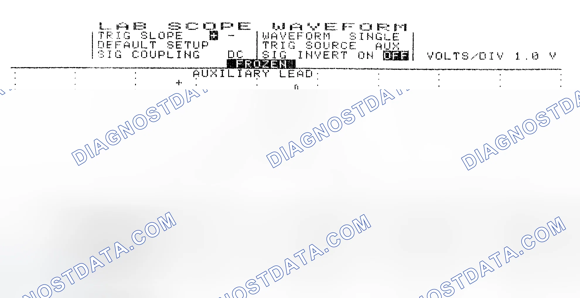 Scheme 19: Single Injector w/Excessive Current Flow - Current Pattern