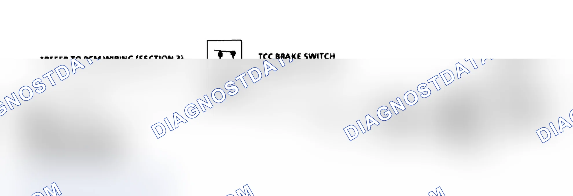 Scheme 284: Codes 37/38 Schematic ("C" & "K" Series) TCC Brake Switch On/Off