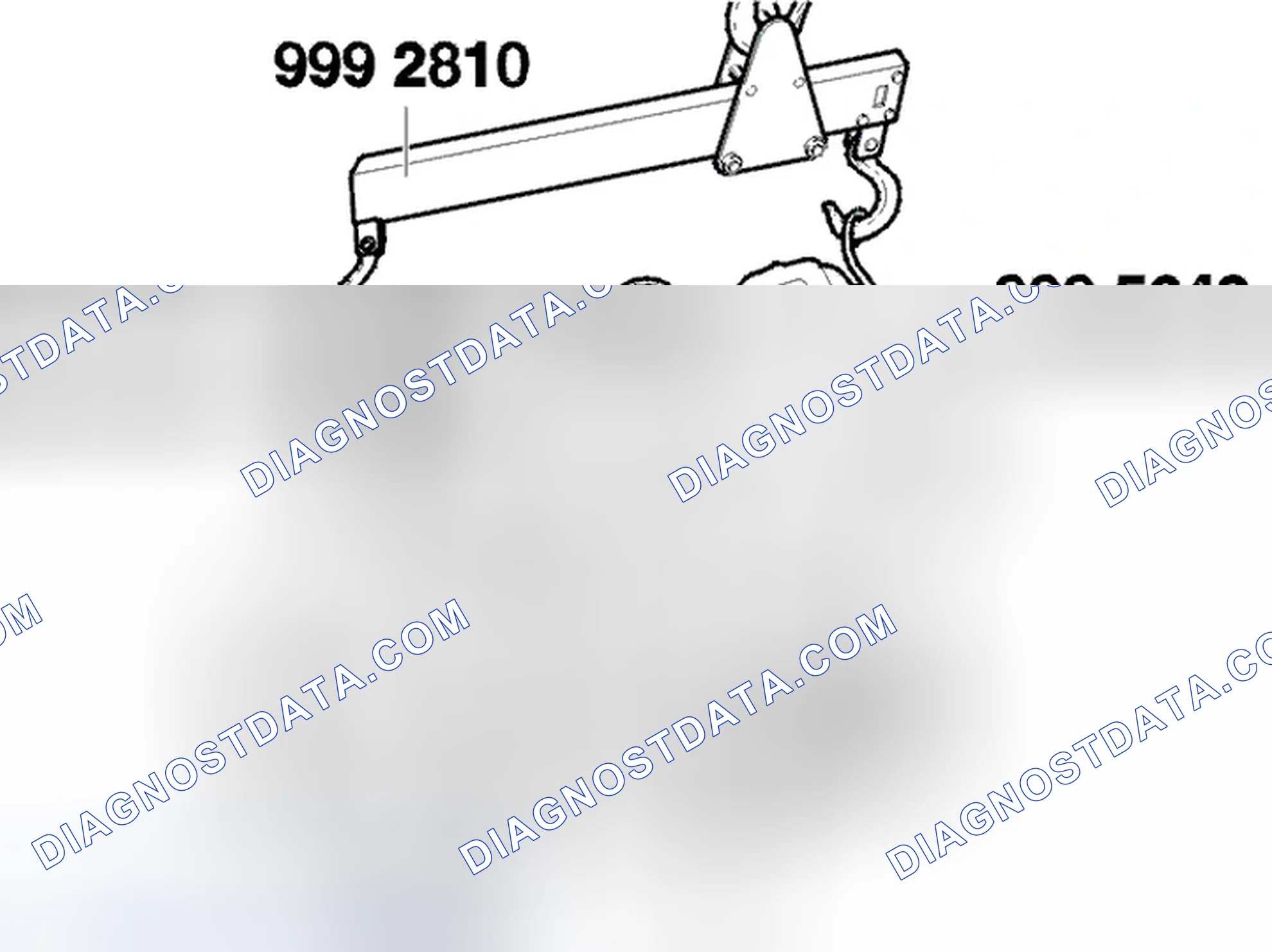 Scheme 134: Removing the engine with the transmission