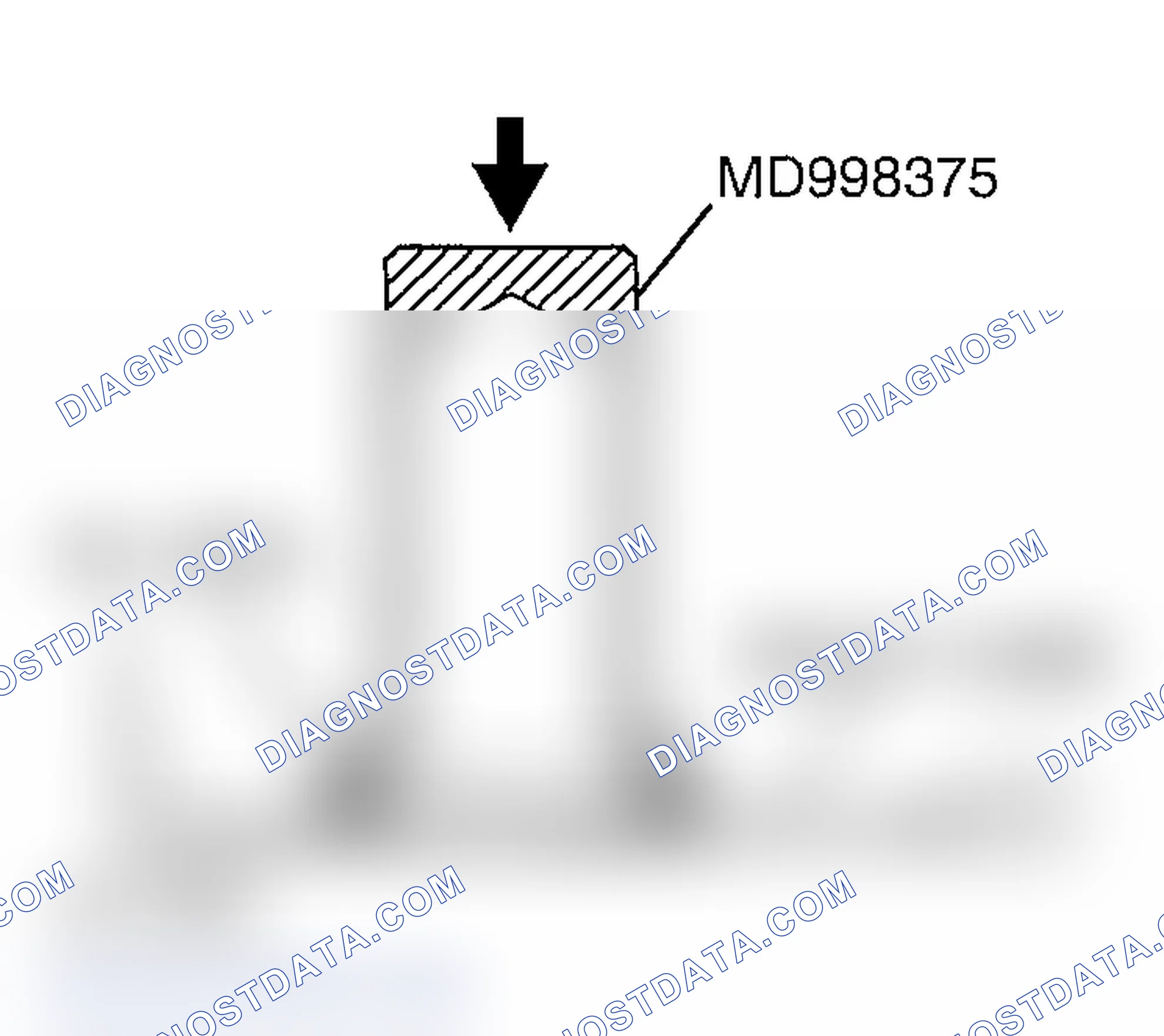 Scheme 700: >> F << CRANKSHAFT FRONT OIL SEAL INSTALLATION