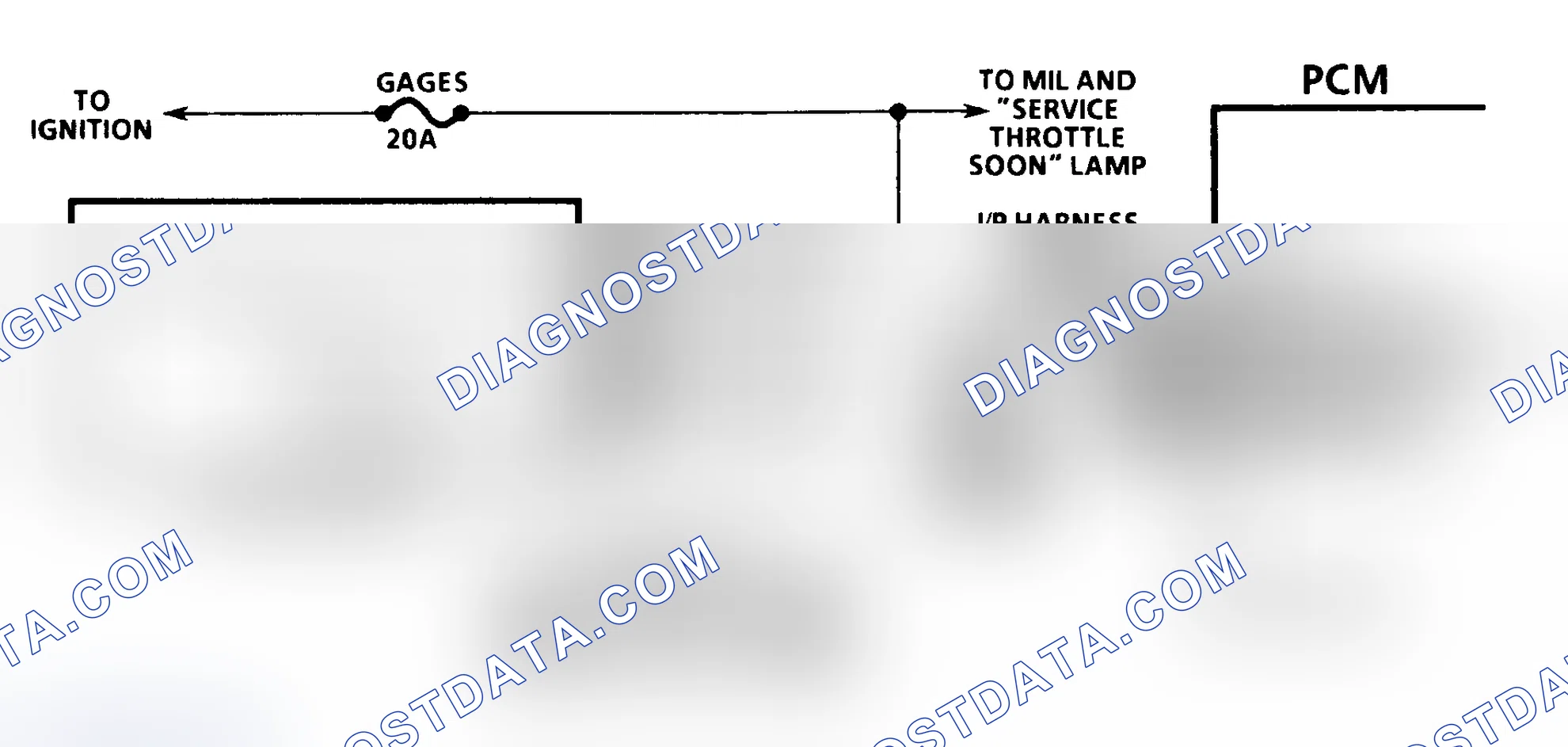 Scheme 367: DTC 71 Schematic ("C" & "K" Series) Set/Coast Switch Fault