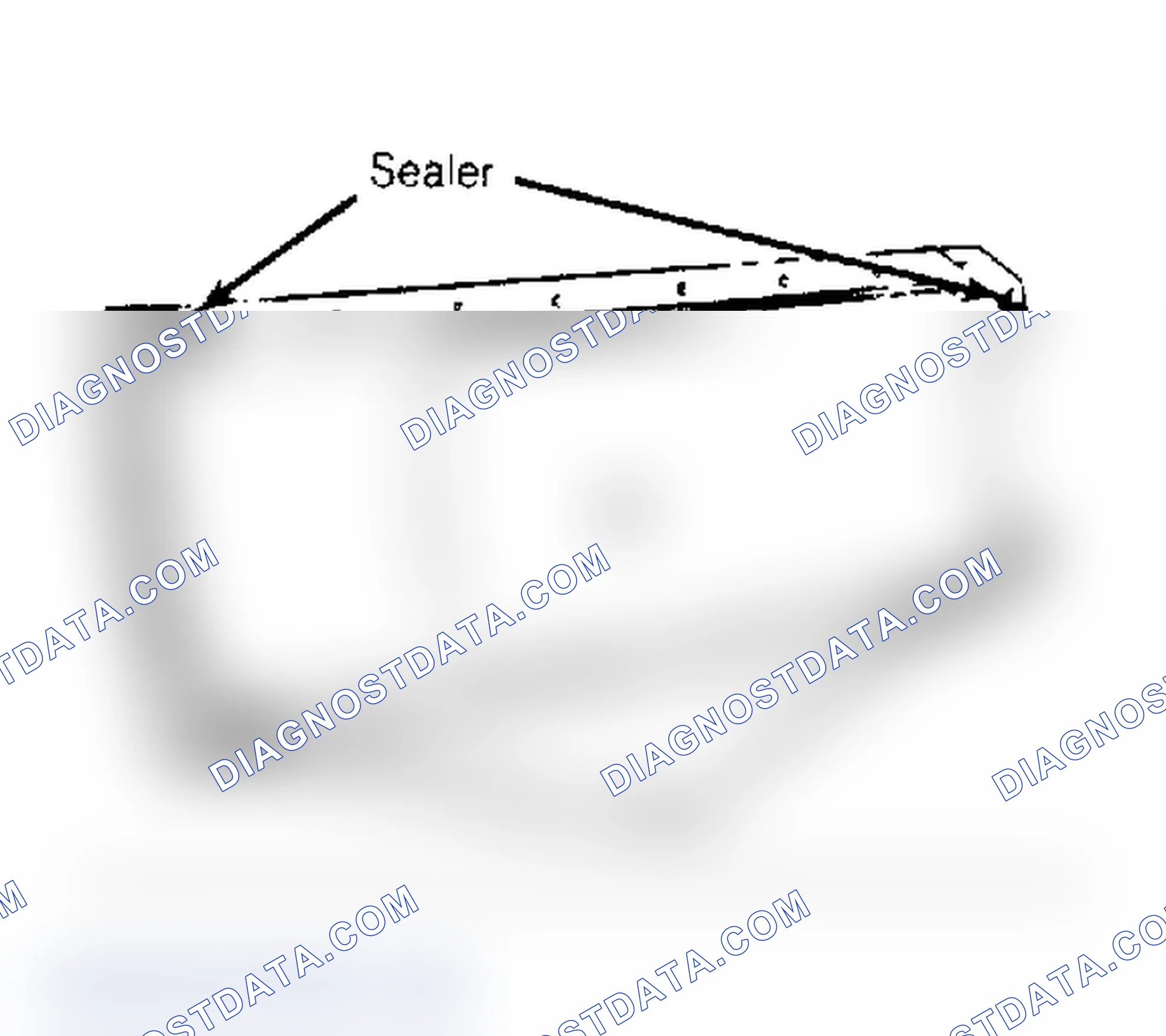 Scheme 36: Chrysler Motors Oil Pan Sealer Application
