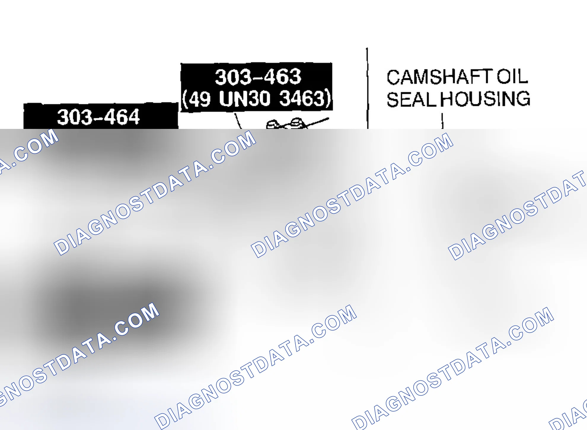 Scheme 56: CAMSHAFT OIL SEAL INSTALLATION NOTE