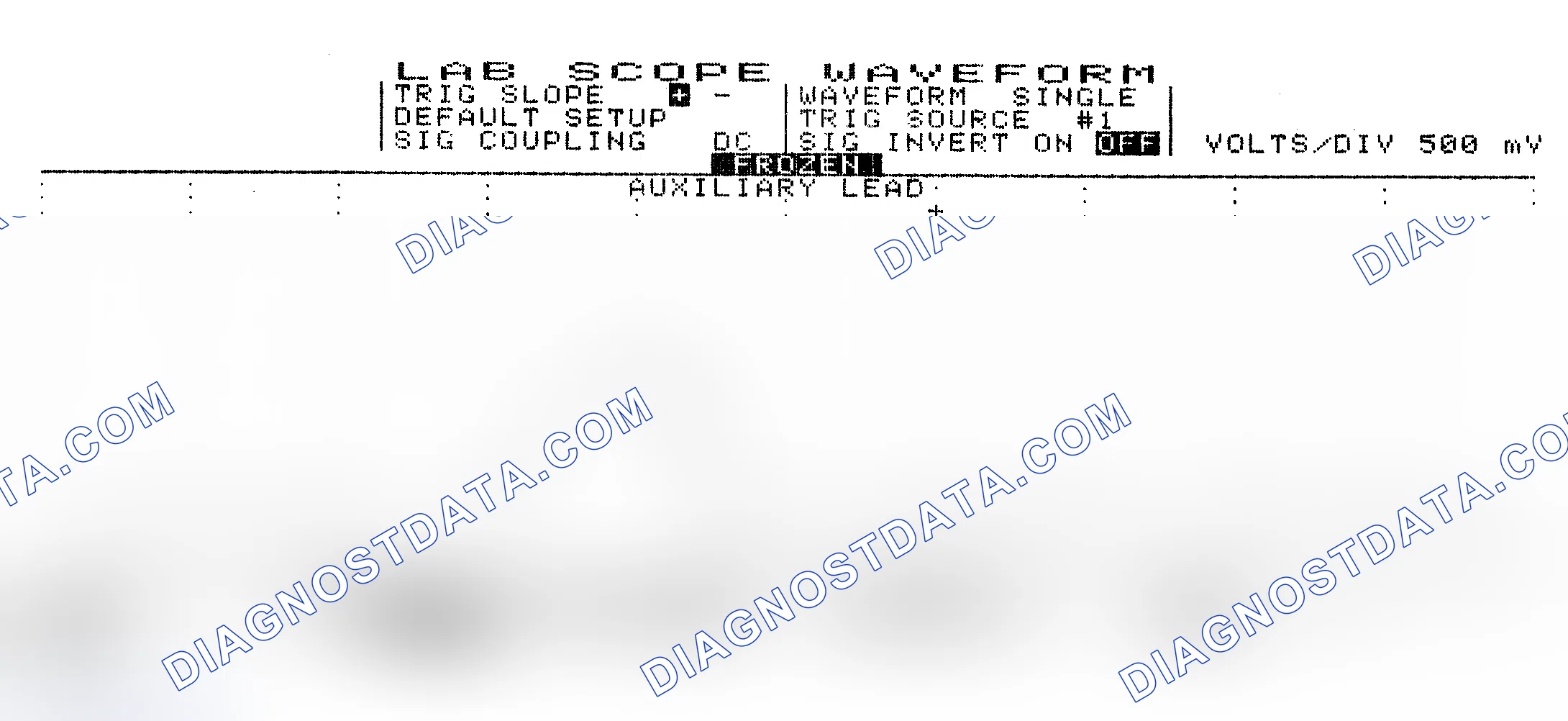 Scheme 10: Single Injector w/Excessive Current Flow - Current Pattern